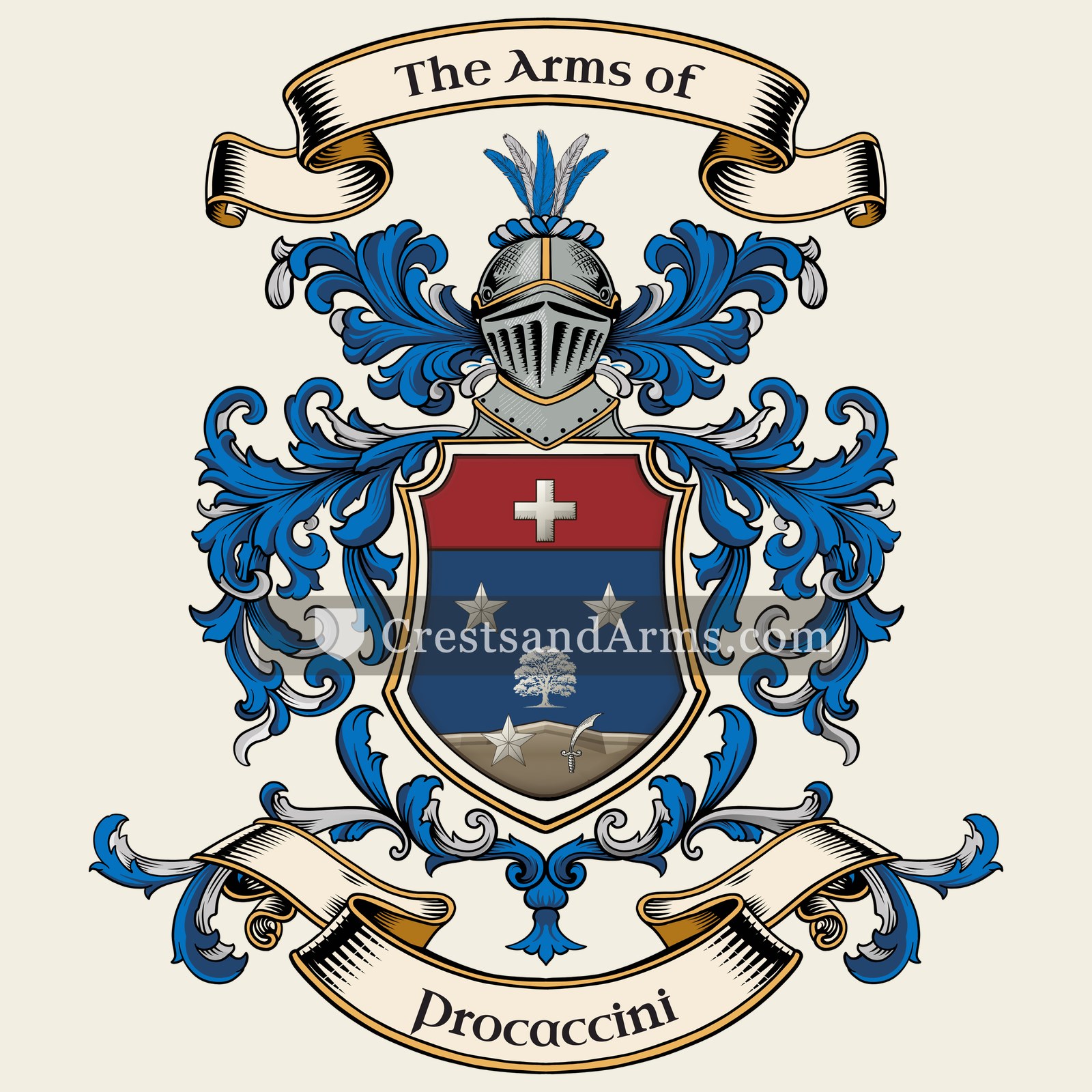 The arms