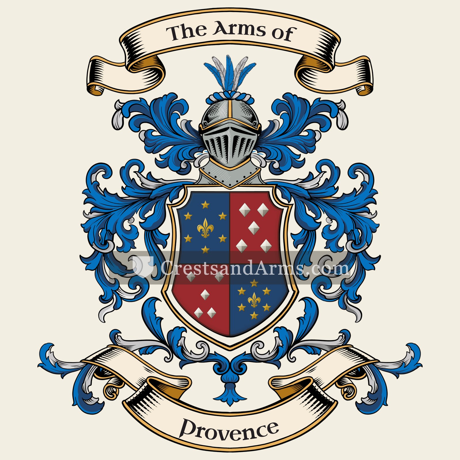 The Provence coat of arms