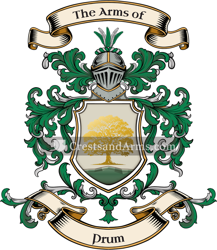 The Prum coat of arms, drawn from the recorded blazon