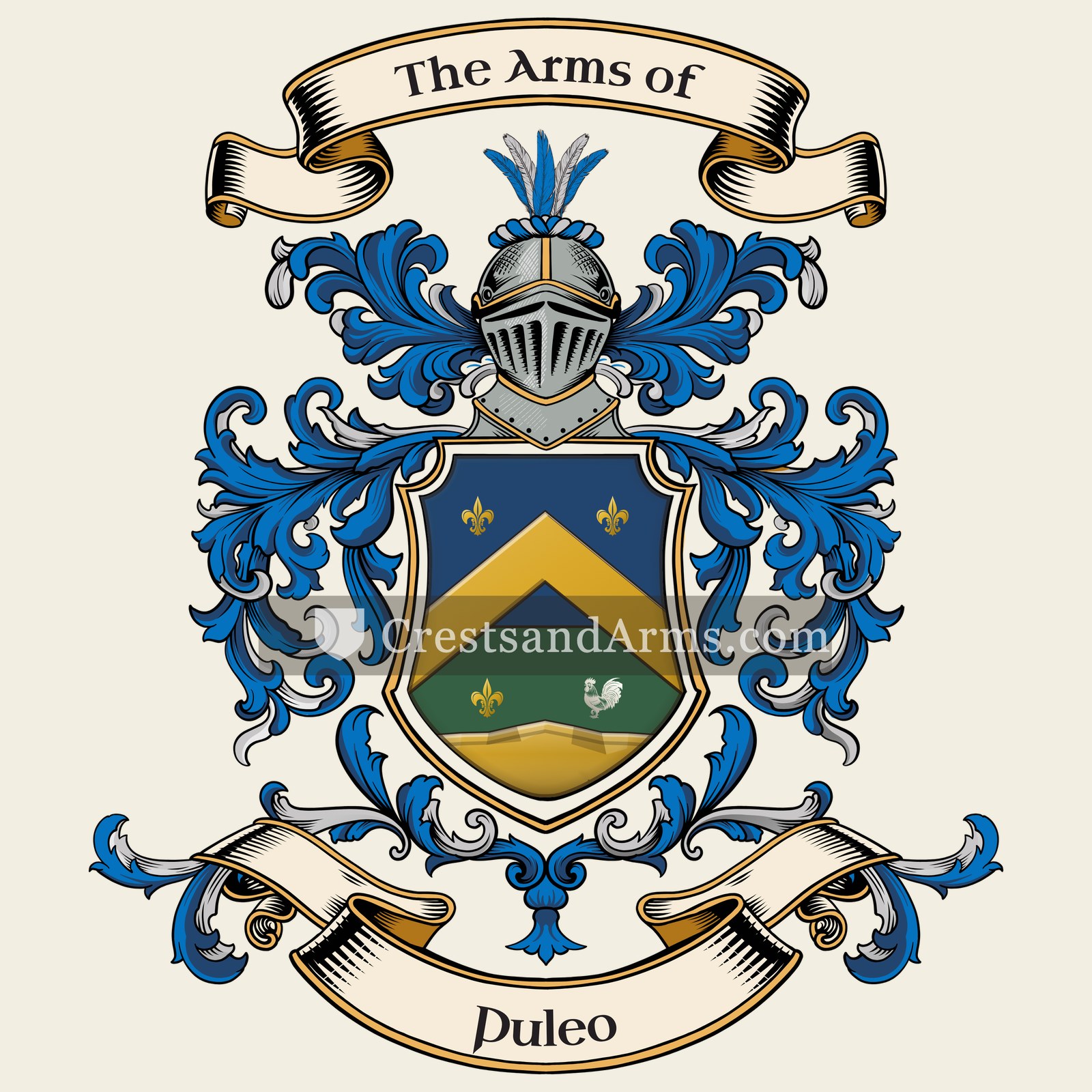 The Puleo coat of arms