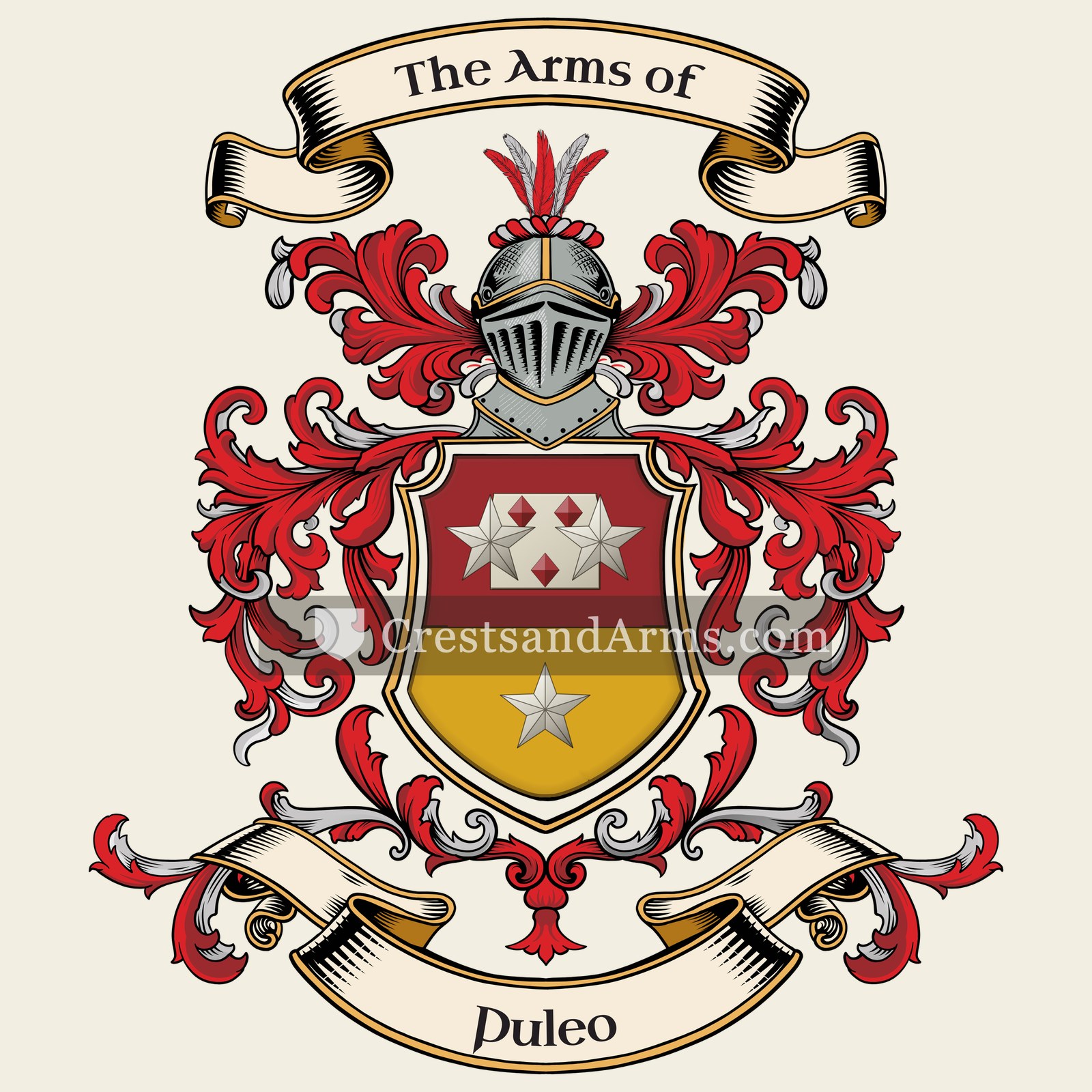 The Puleo coat of arms
