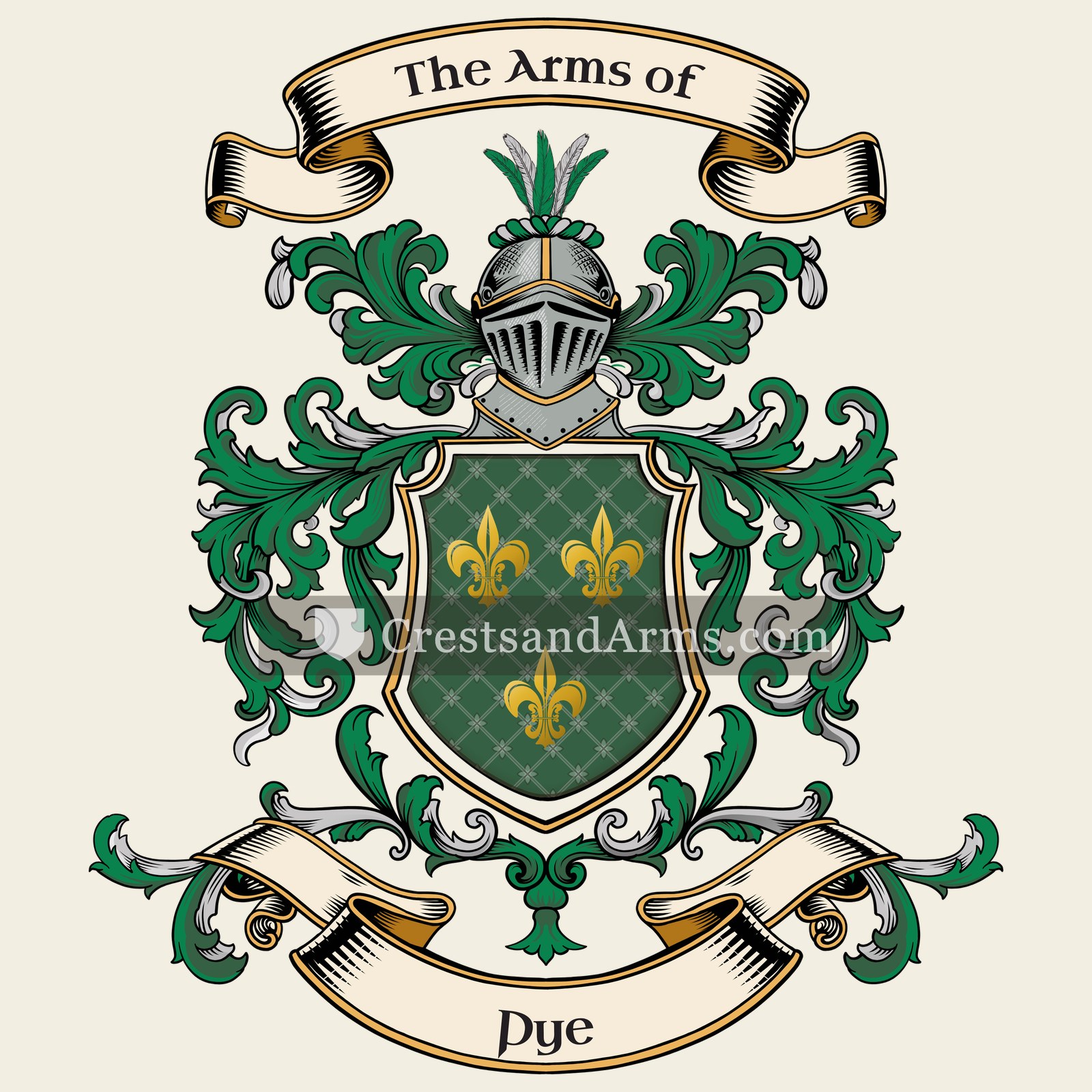The Pye coat of arms
