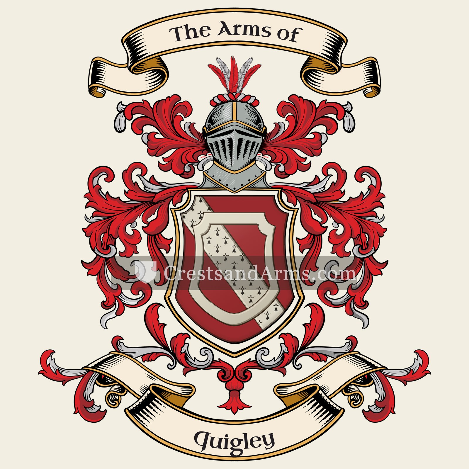 The Quigley coat of arms