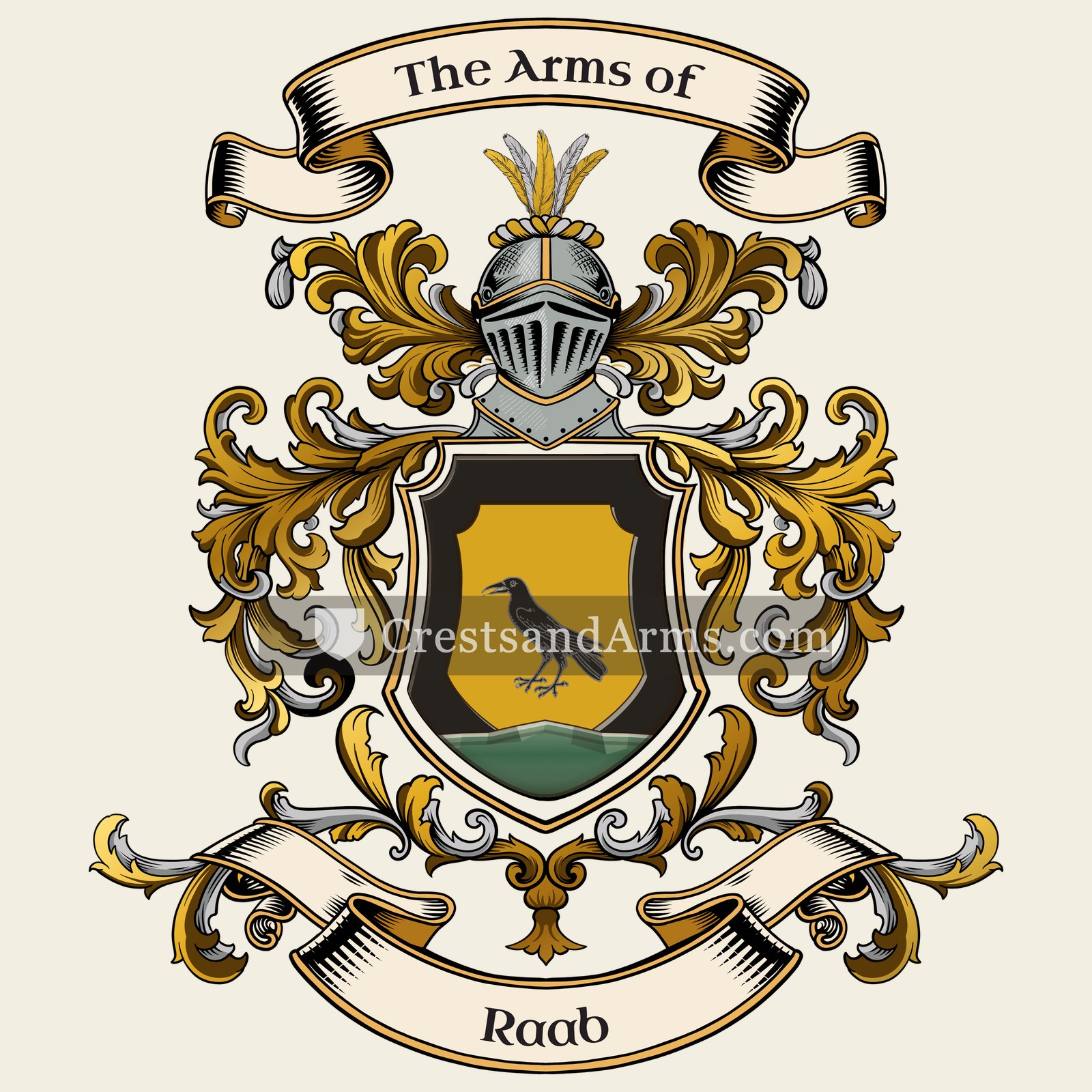 The Raab coat of arms