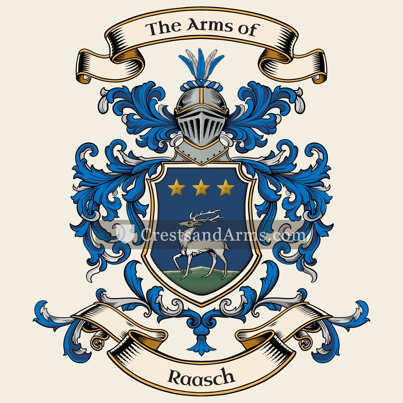 The Raasch coat of arms
