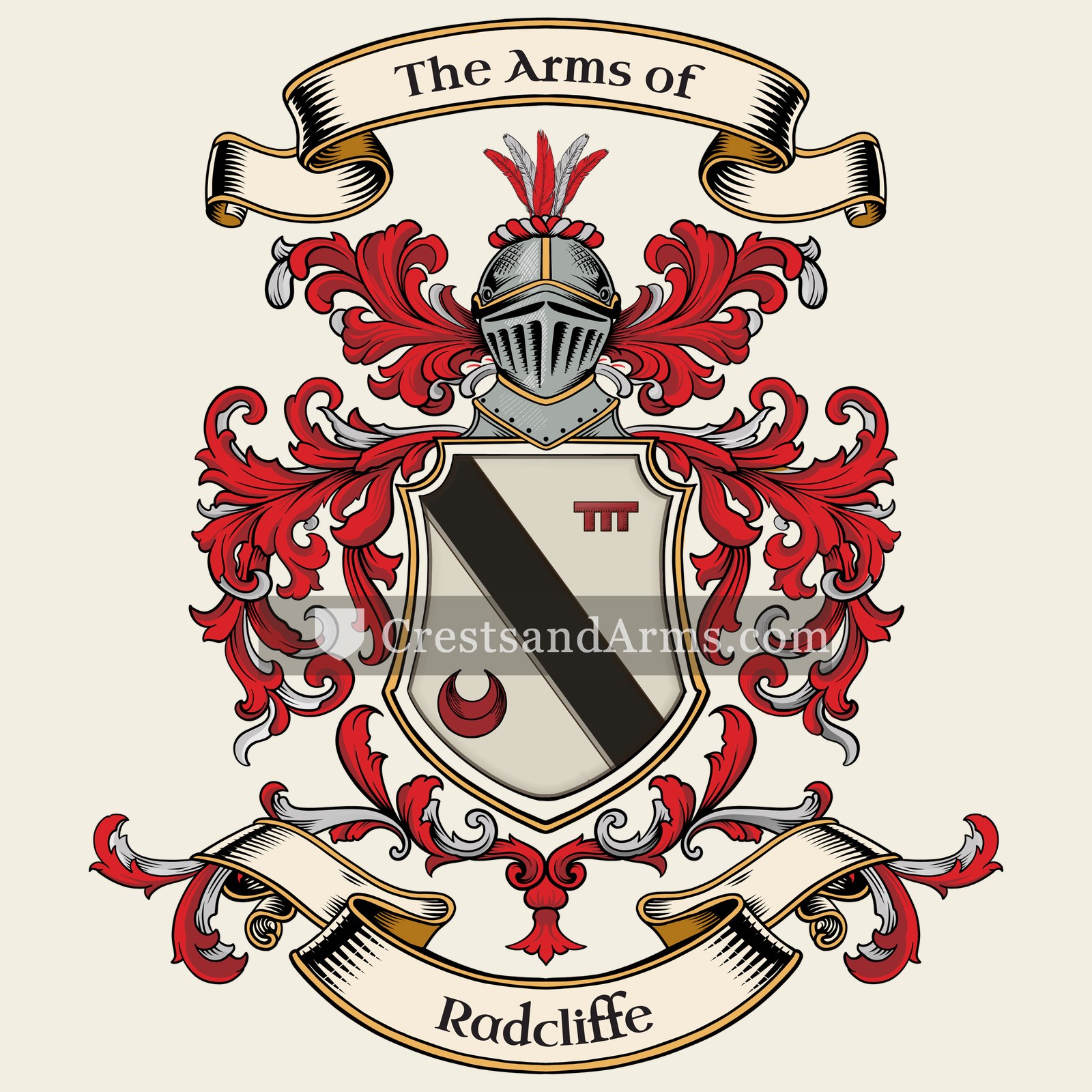 The Radcliffe coat of arms