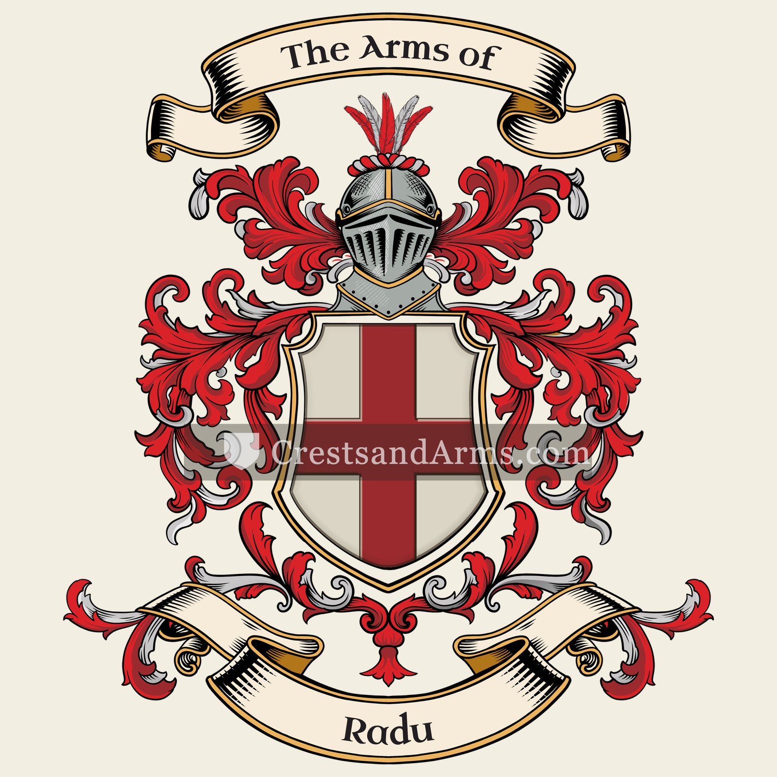 The Radu coat of arms