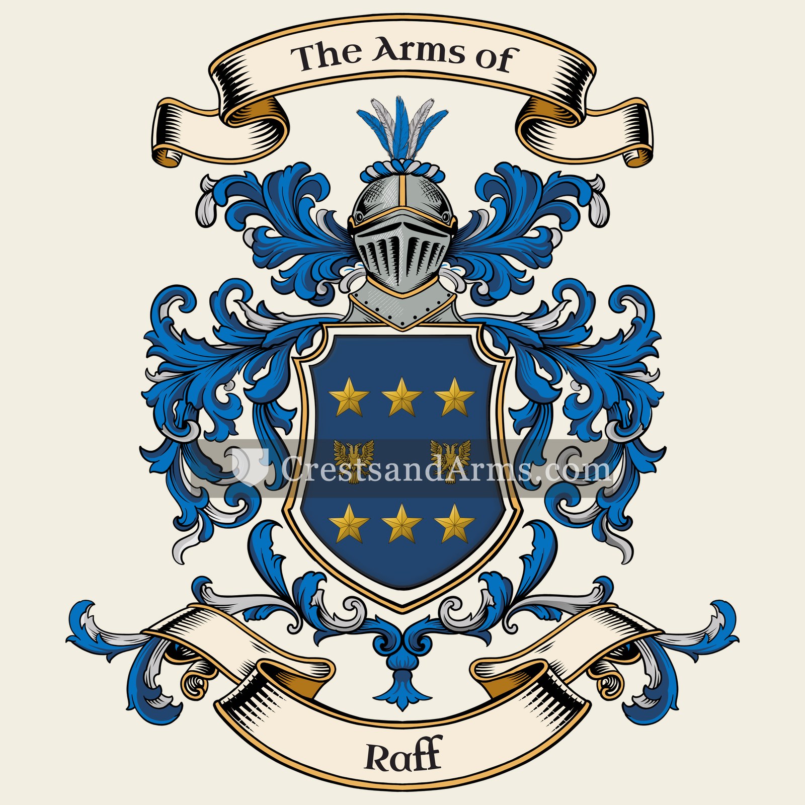 The Raff coat of arms