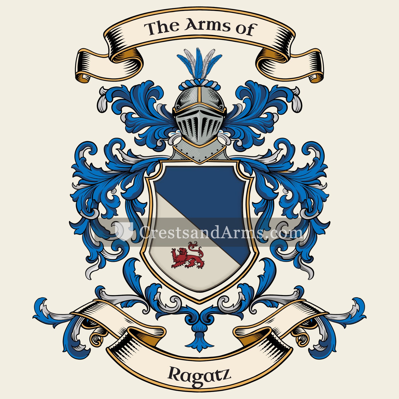 The Ragatz coat of arms