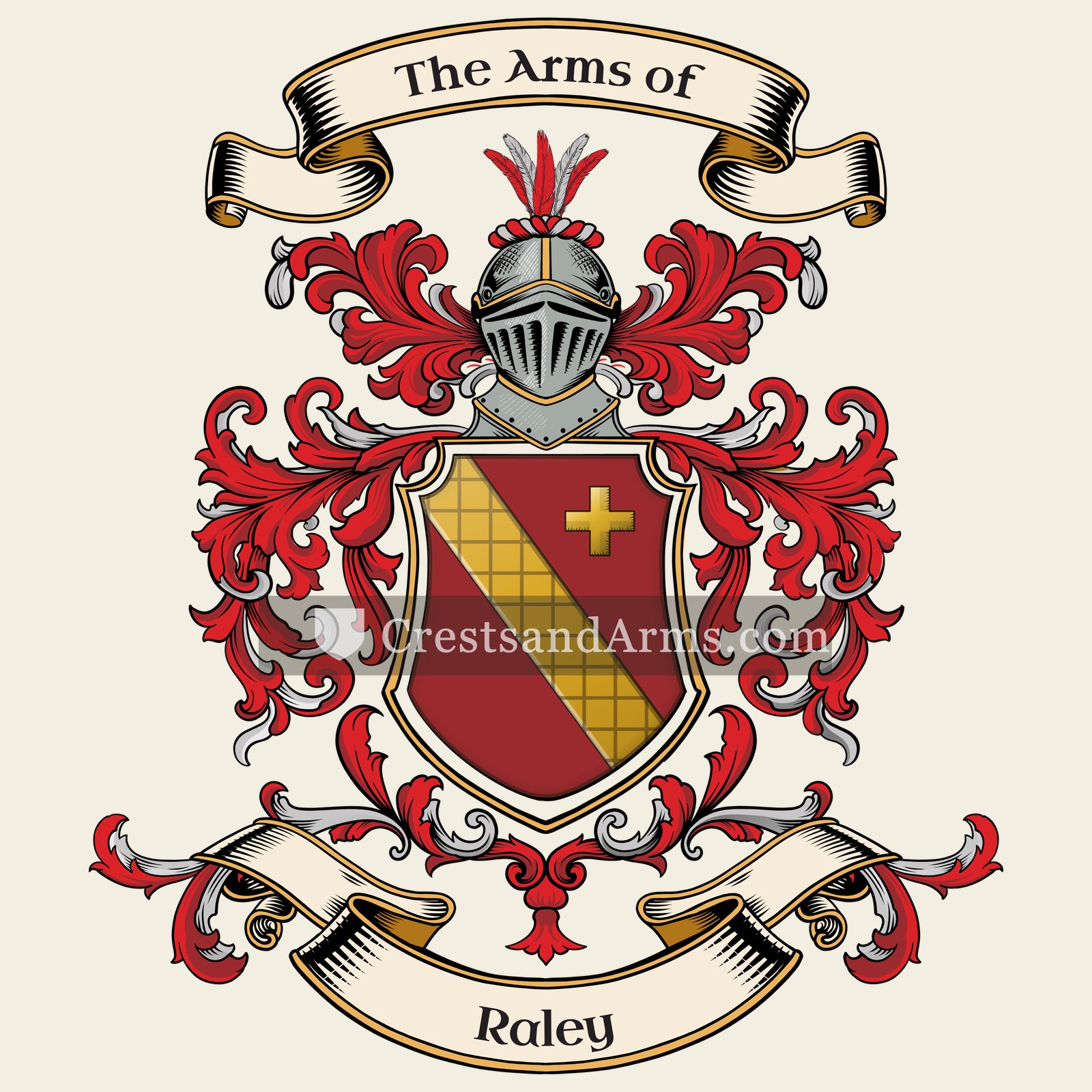 The Raley coat of arms