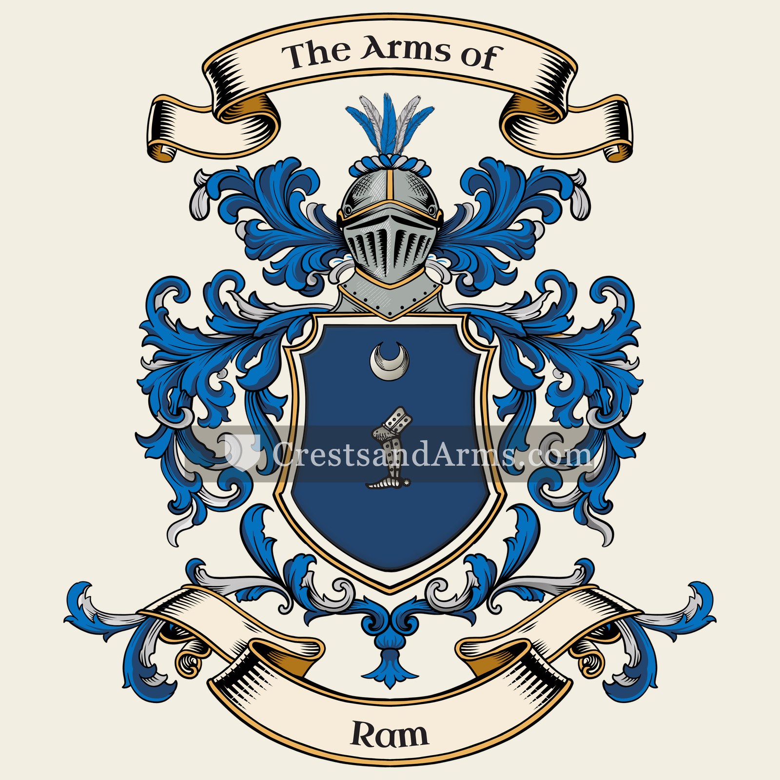 The Ram coat of arms