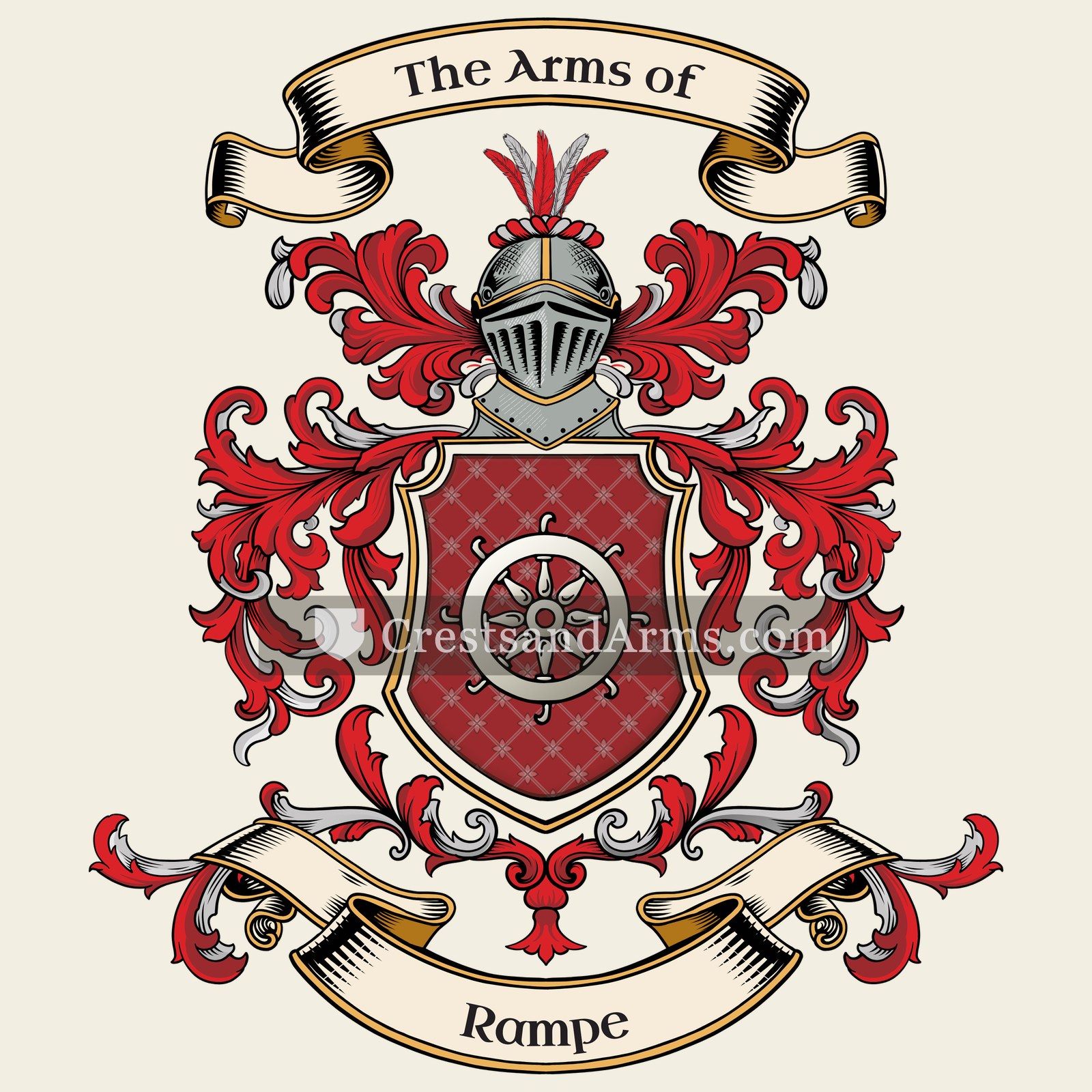 The Rampe coat of arms