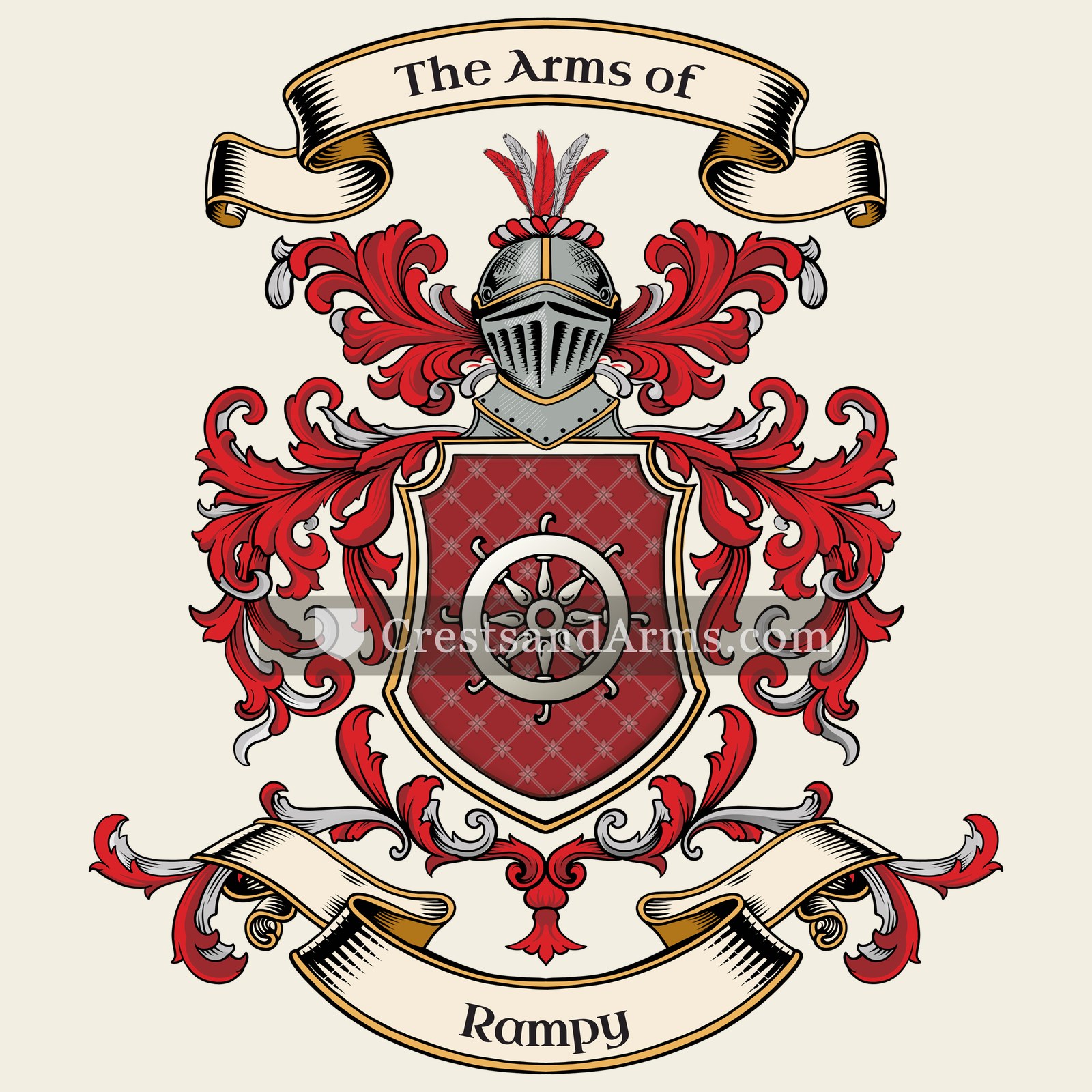 The Rampy coat of arms