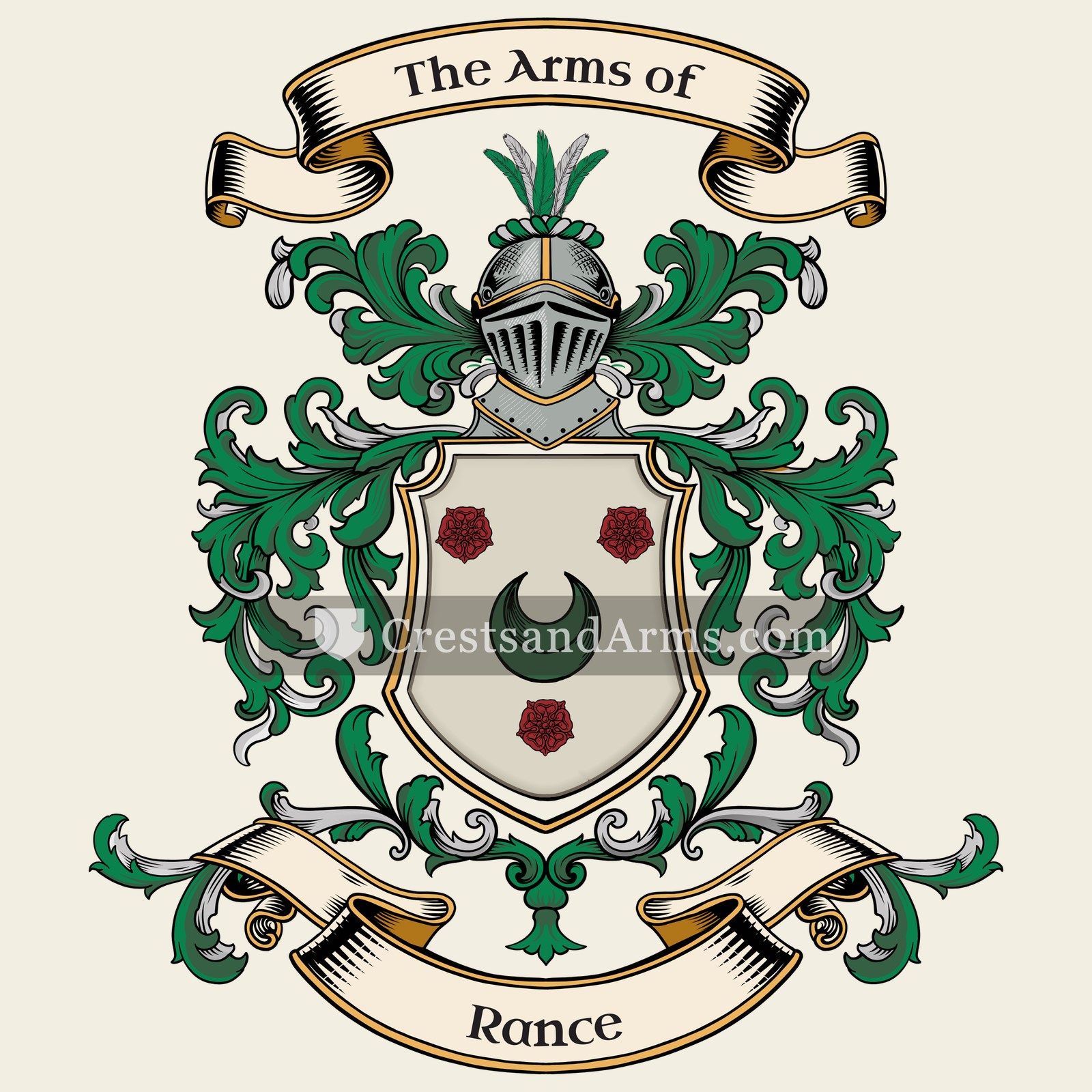 The Rance coat of arms