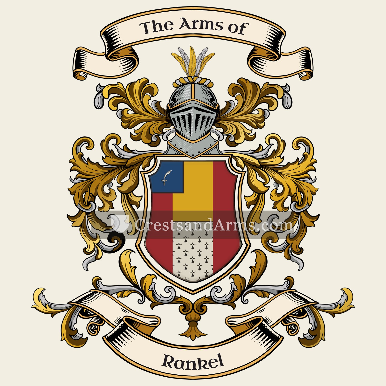 The Rankel coat of arms