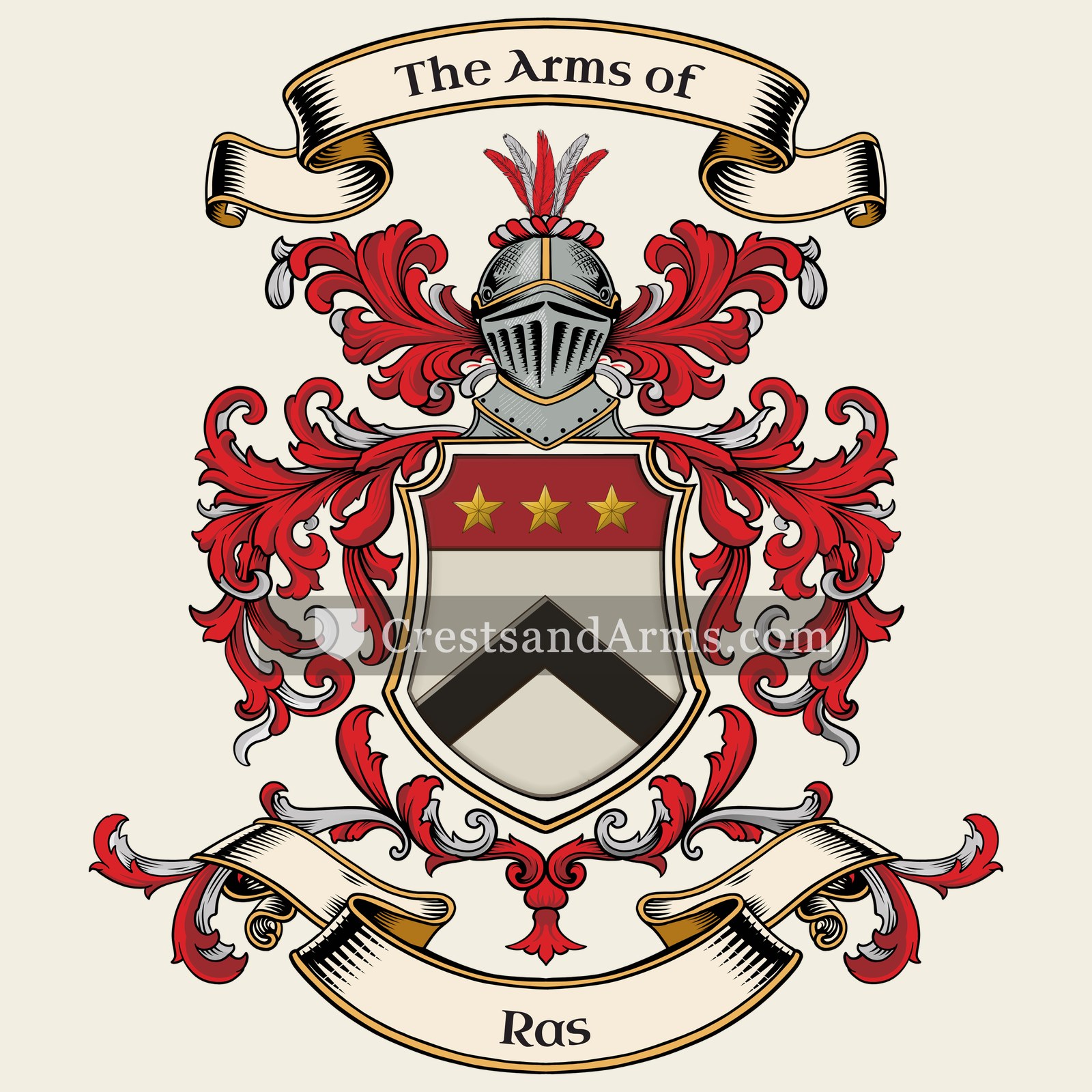 The Ras coat of arms