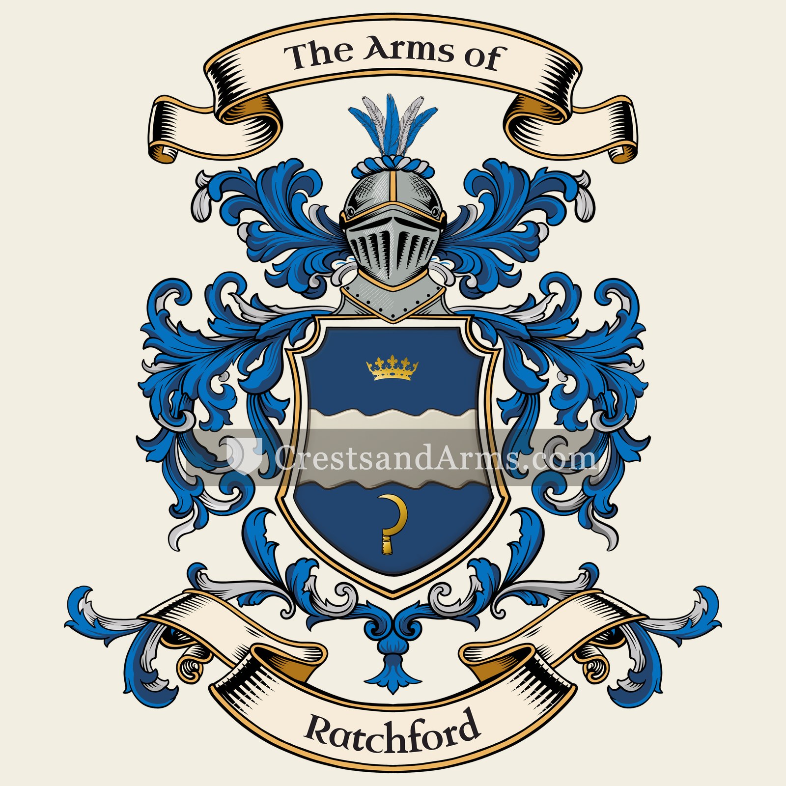 The Ratchford coat of arms