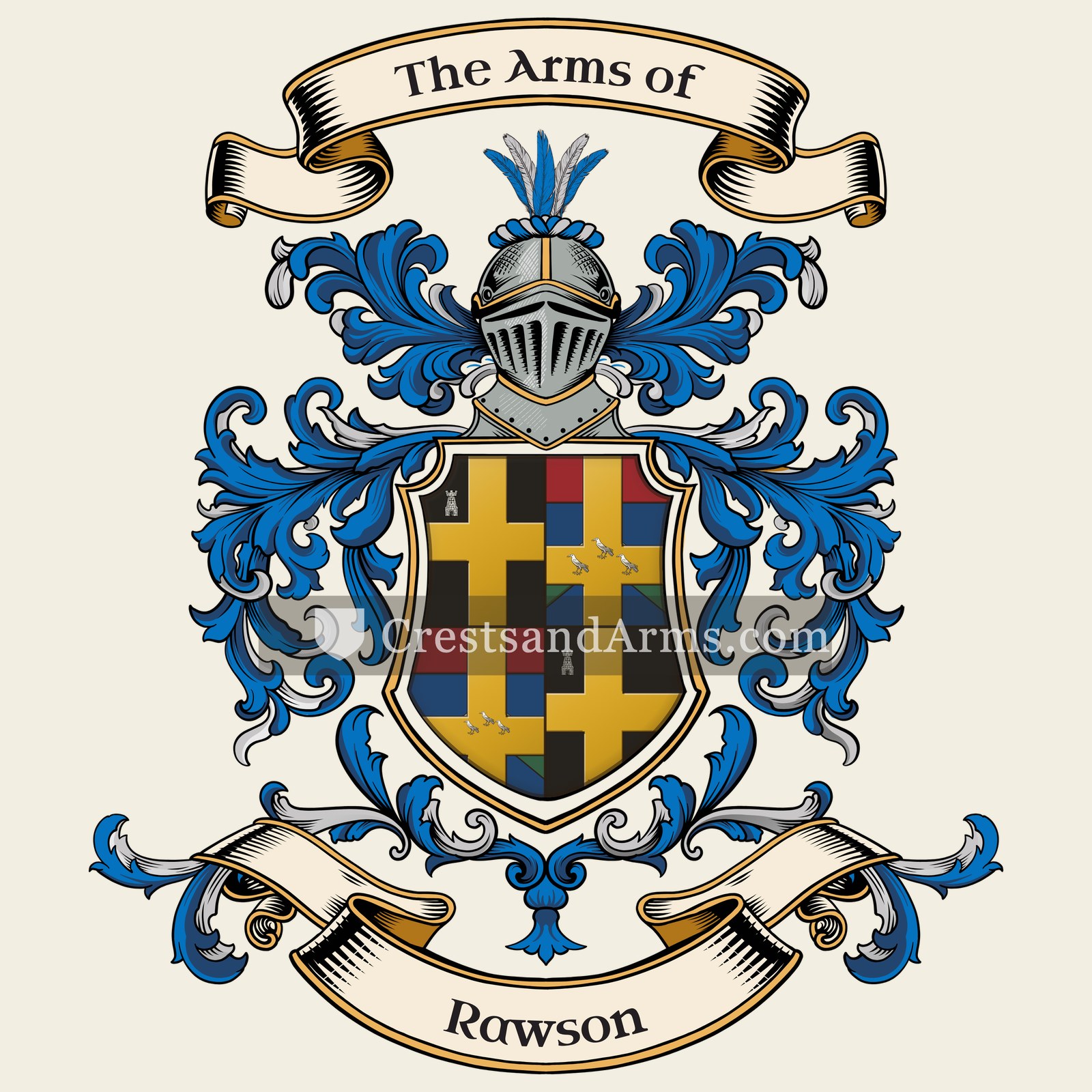 The Rawson coat of arms