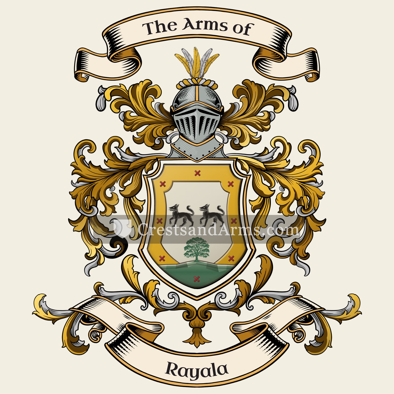 The Rayala coat of arms