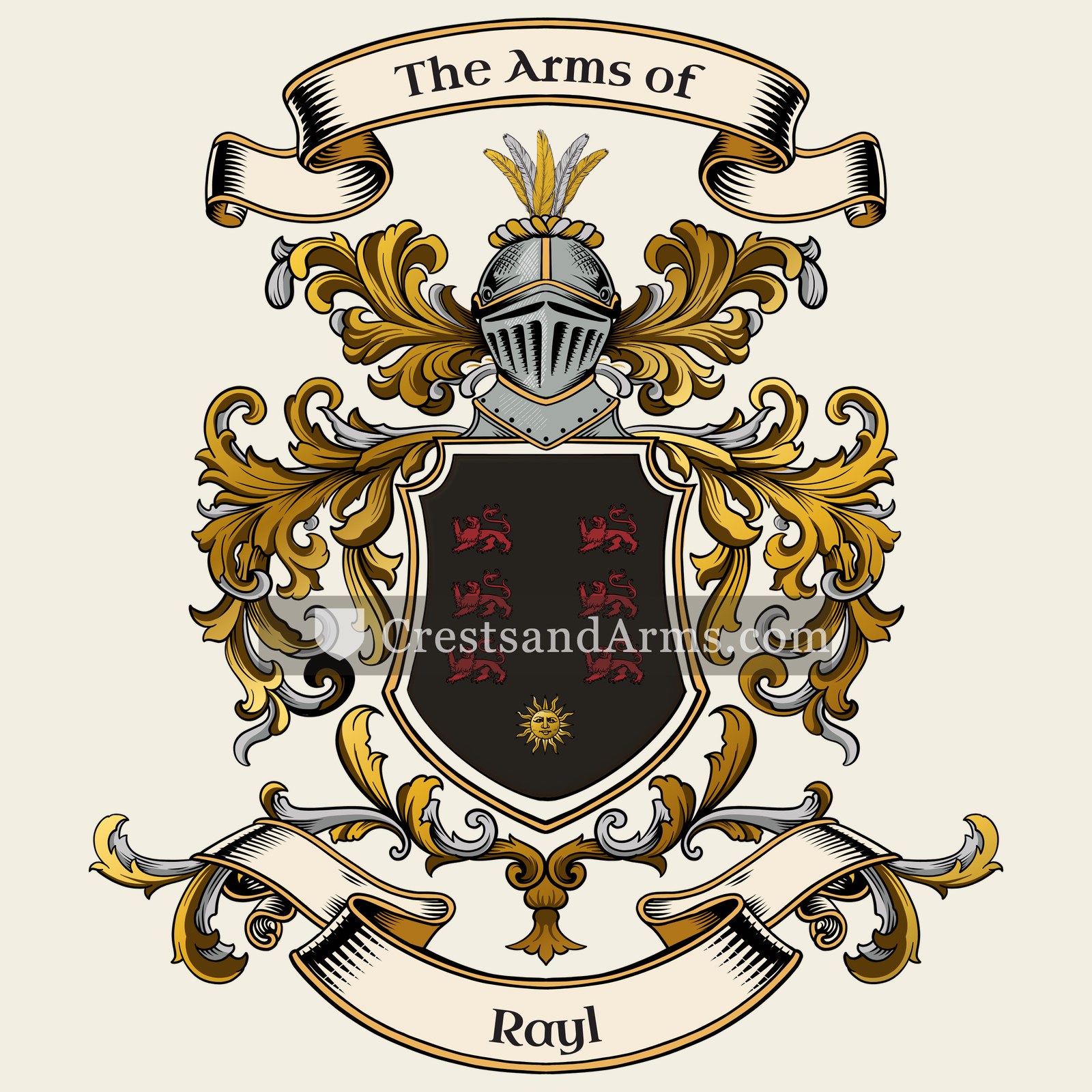 The Rayl coat of arms