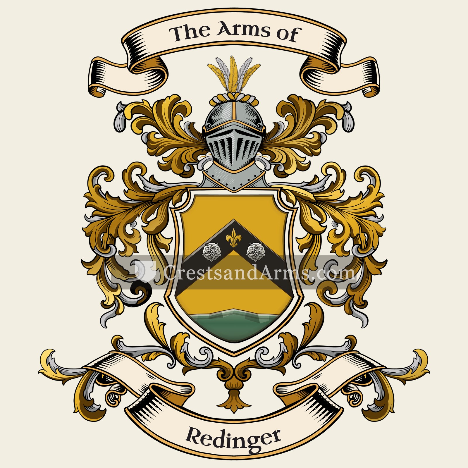 The Redinger coat of arms