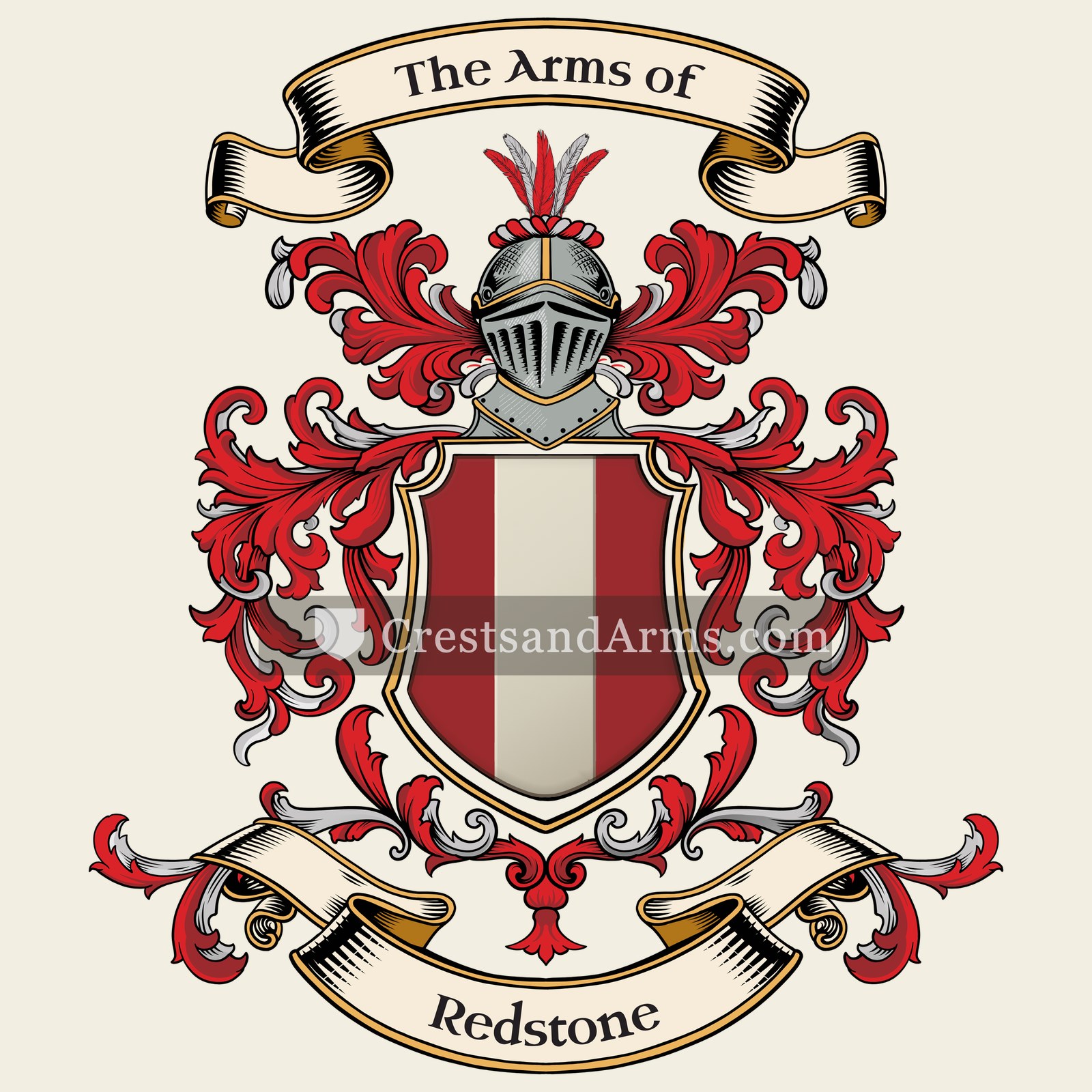 The Redstone coat of arms