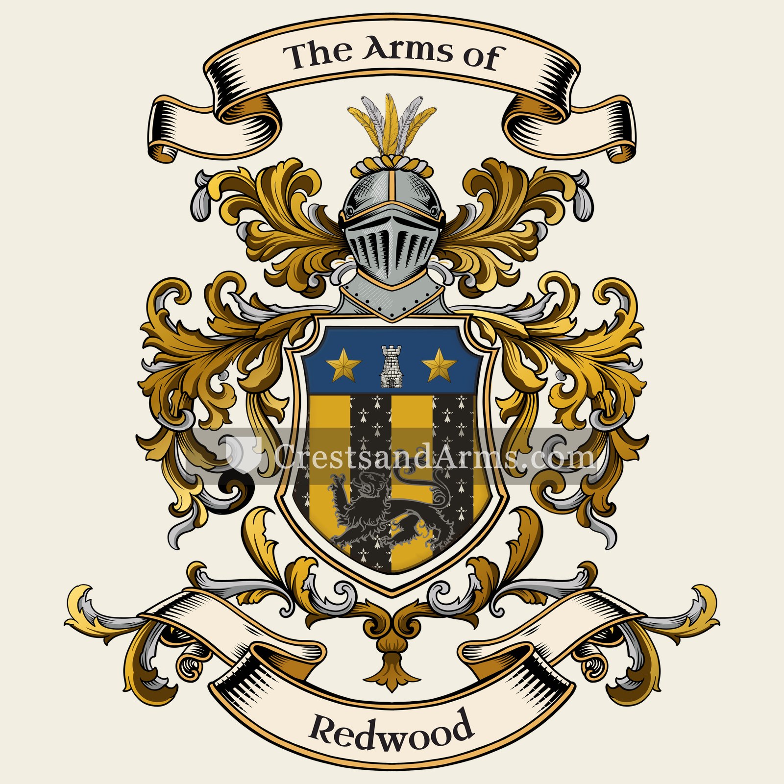 The Redwood coat of arms