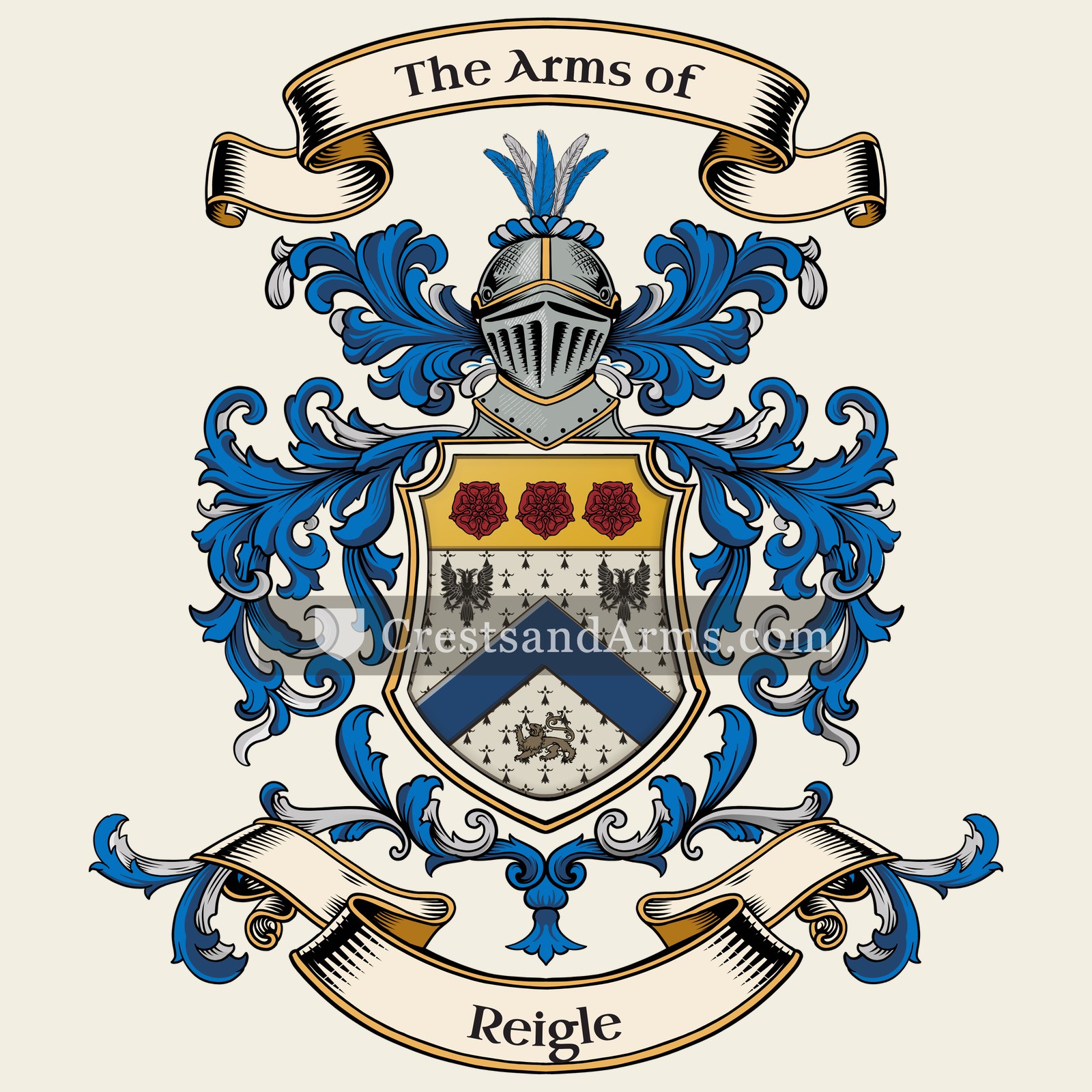 The Reigle coat of arms