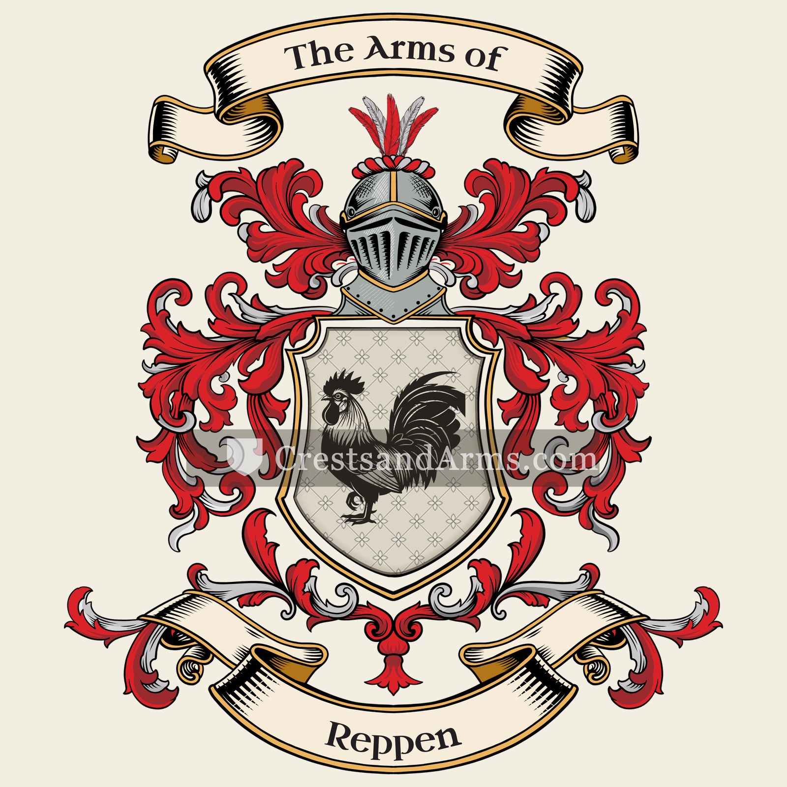 The Reppen coat of arms