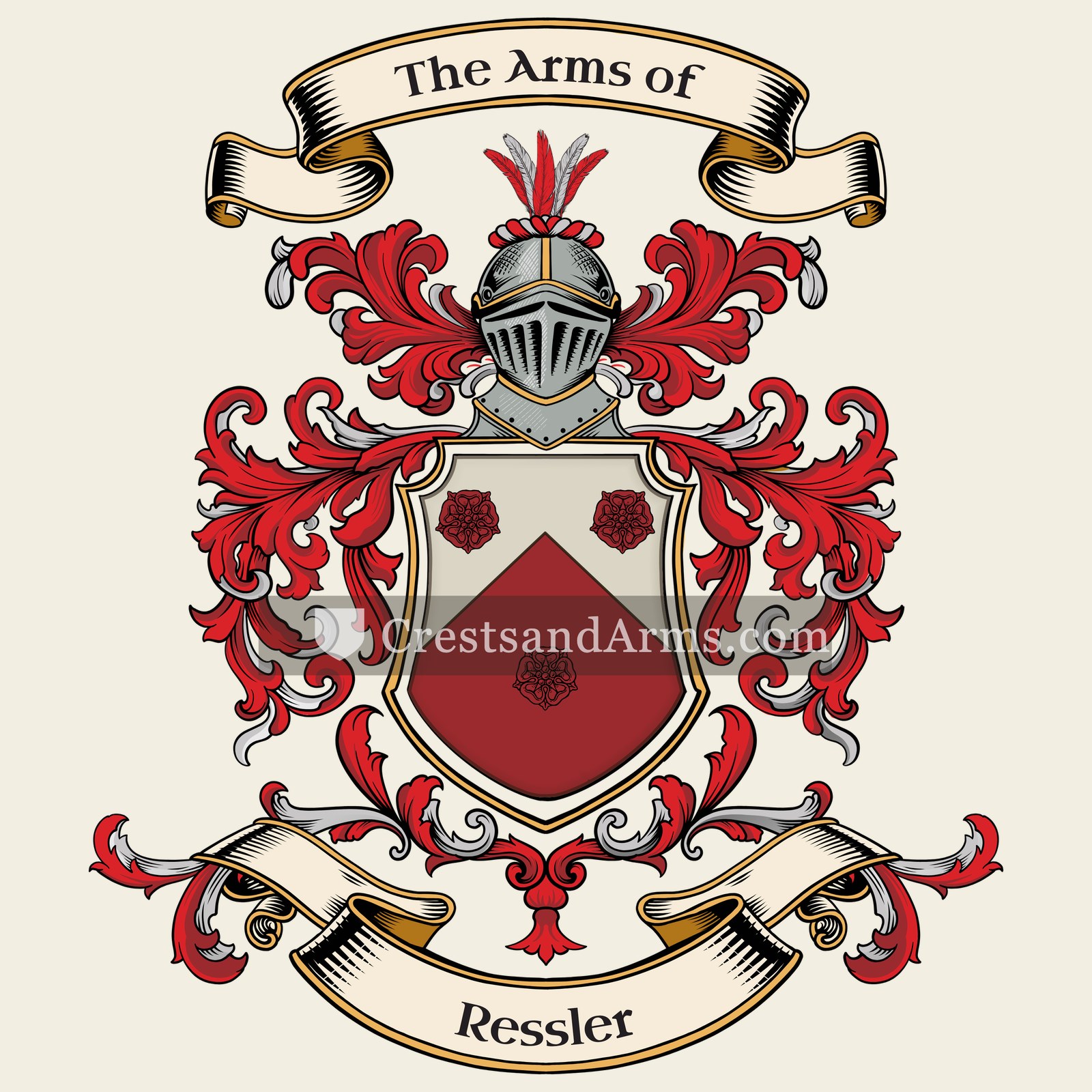 The Ressler coat of arms