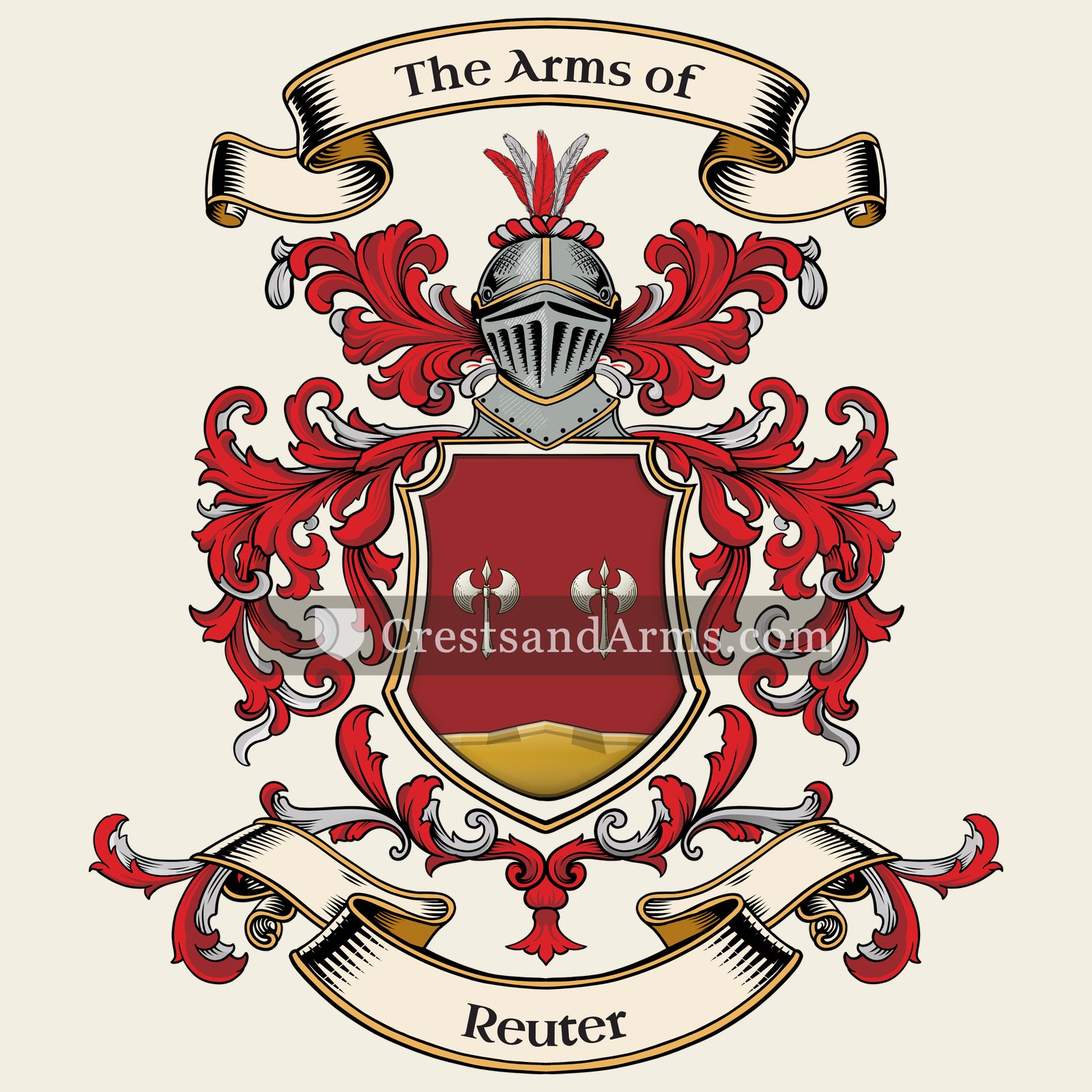 The Reuter coat of arms