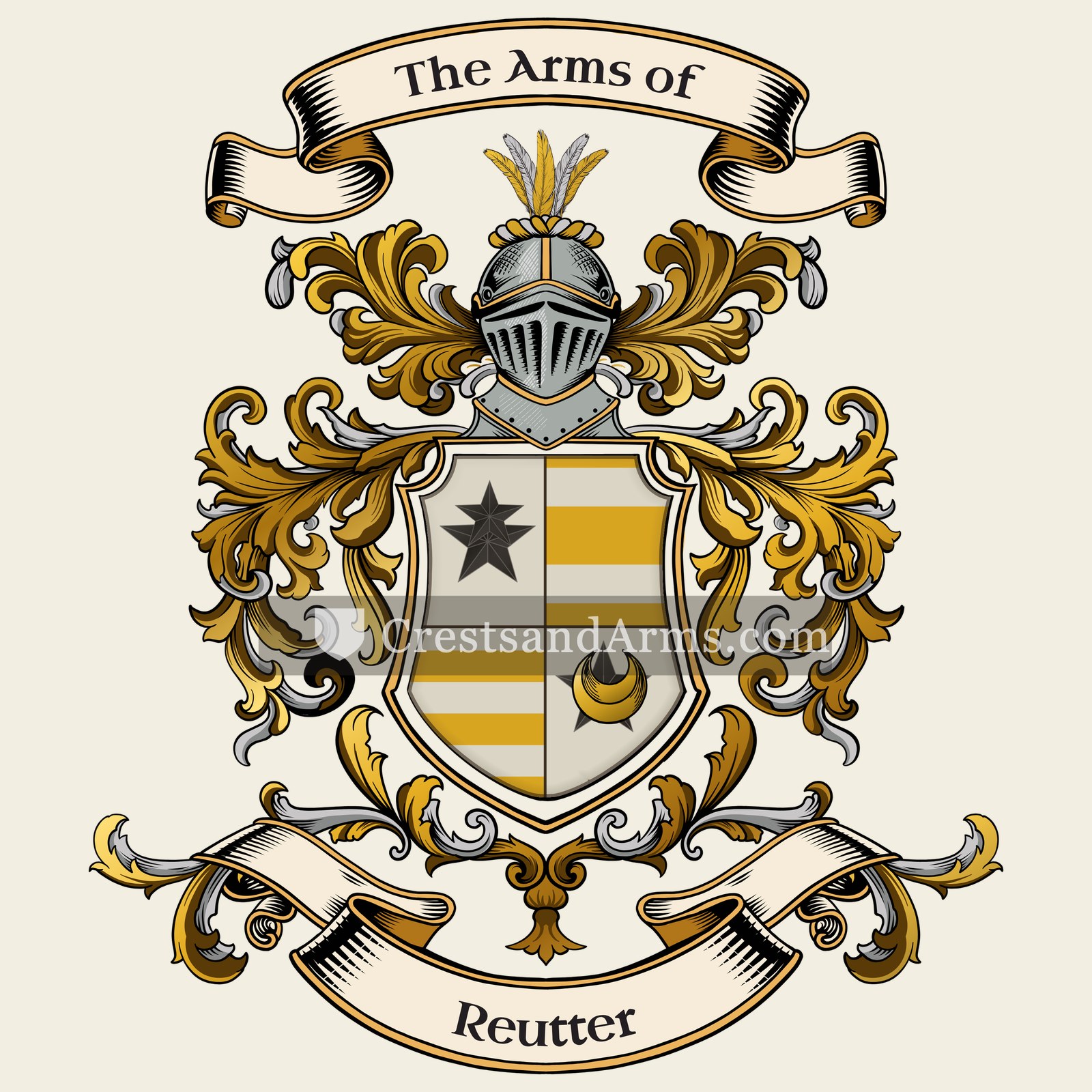 The Reutter coat of arms