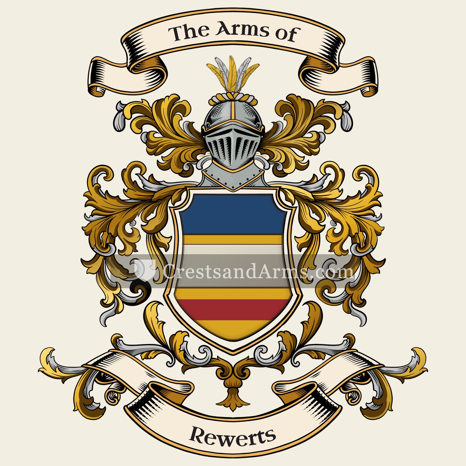 The Rewerts coat of arms