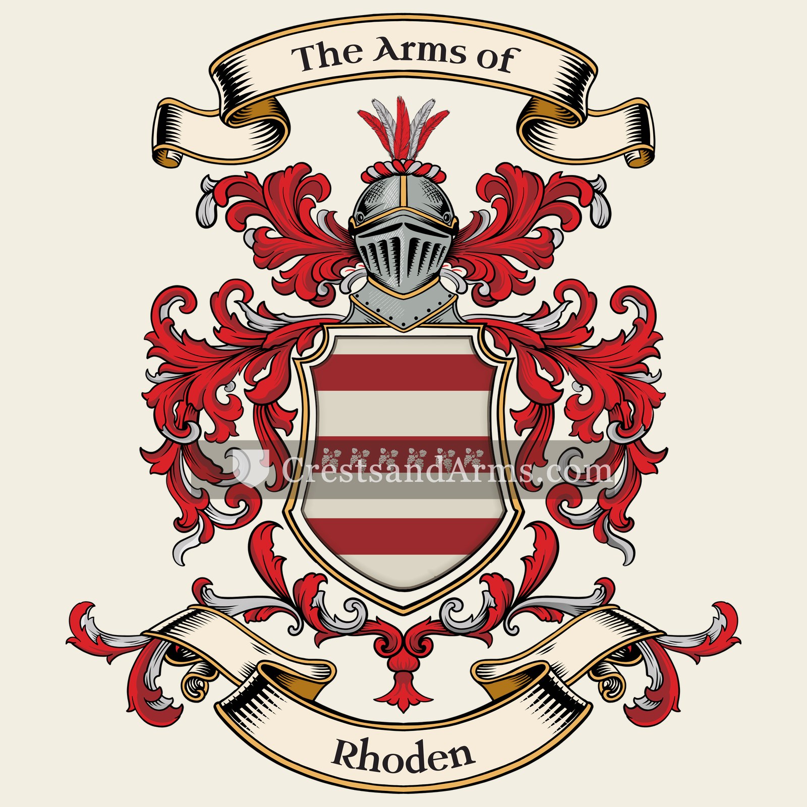 The Rhoden coat of arms