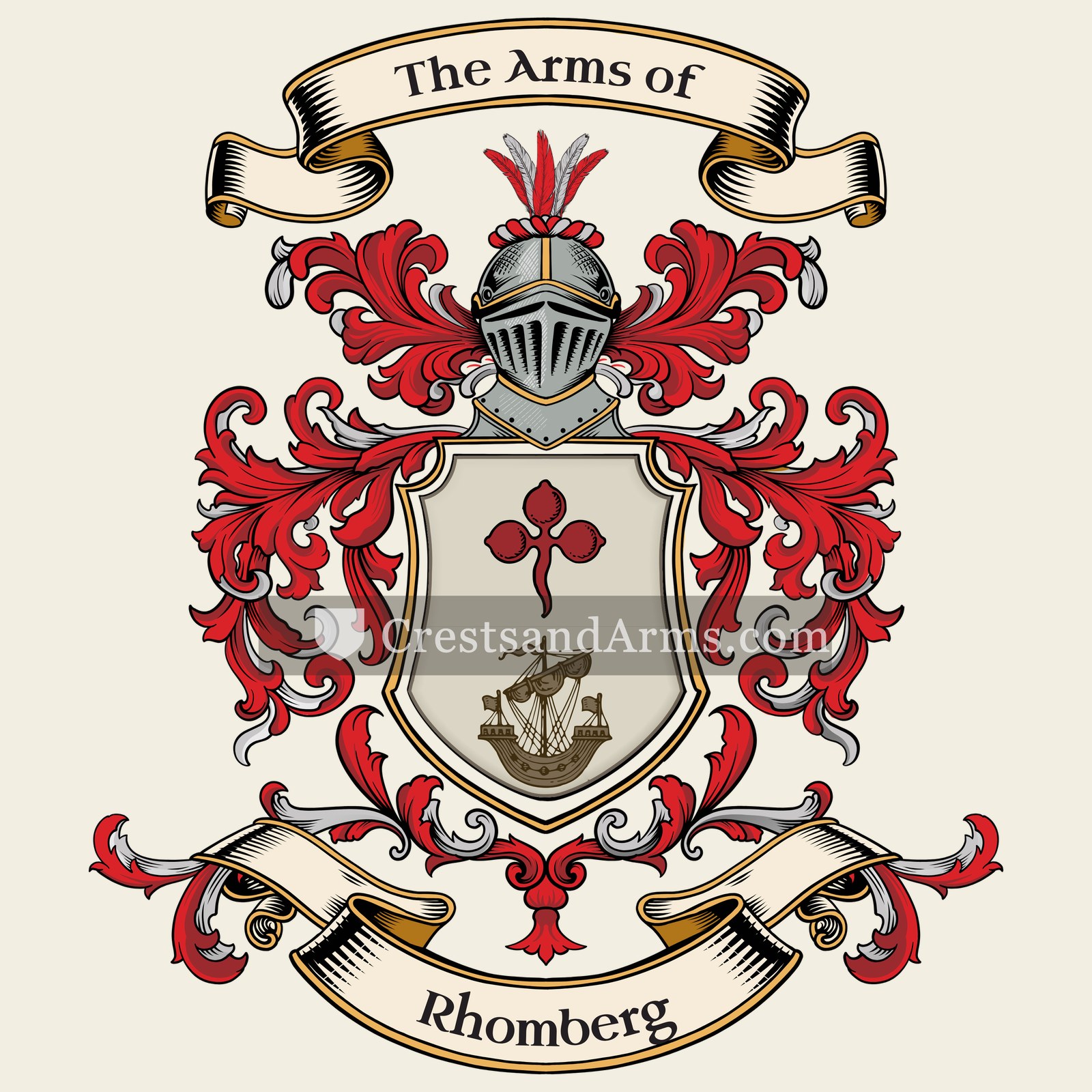 The Rhomberg coat of arms