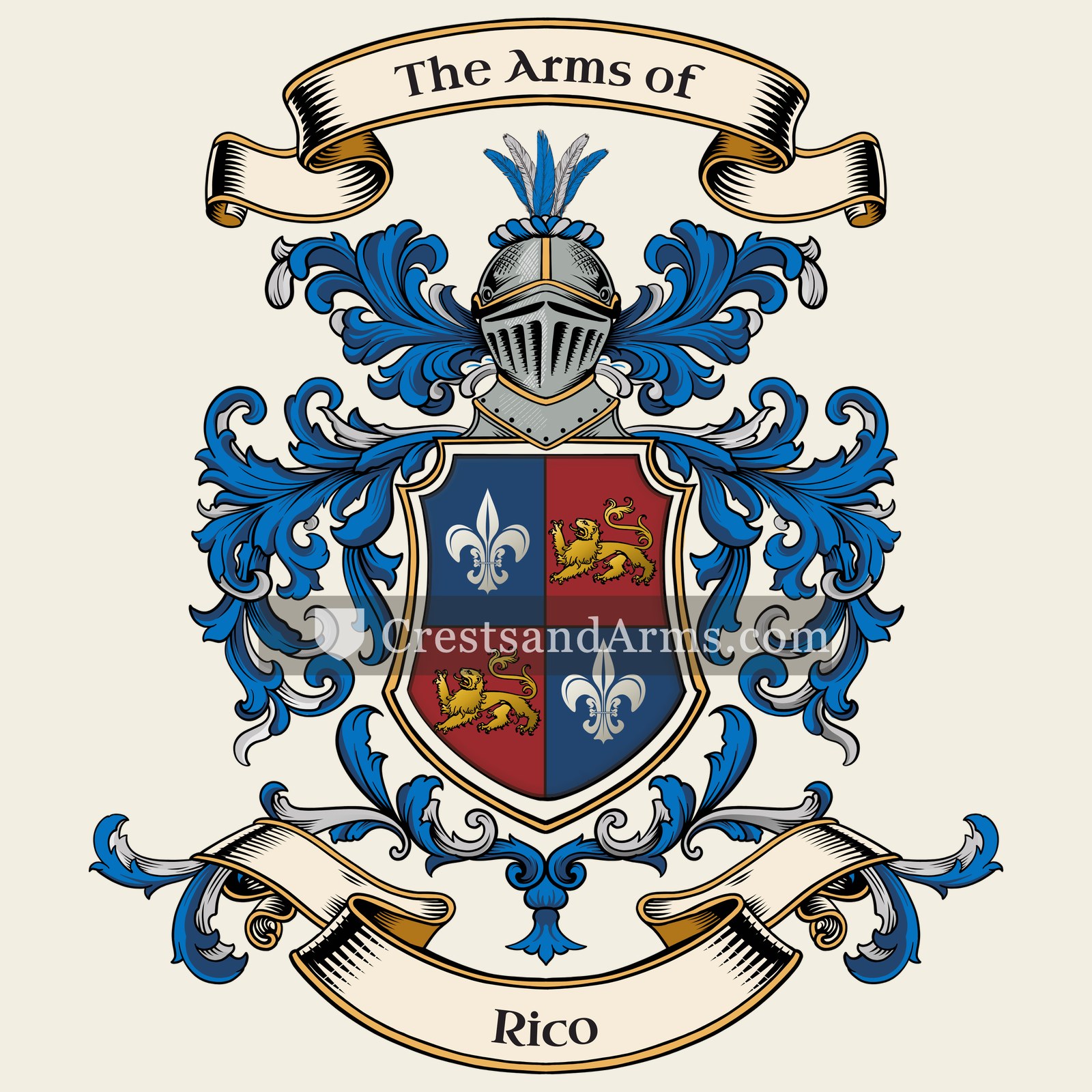 The Rico coat of arms