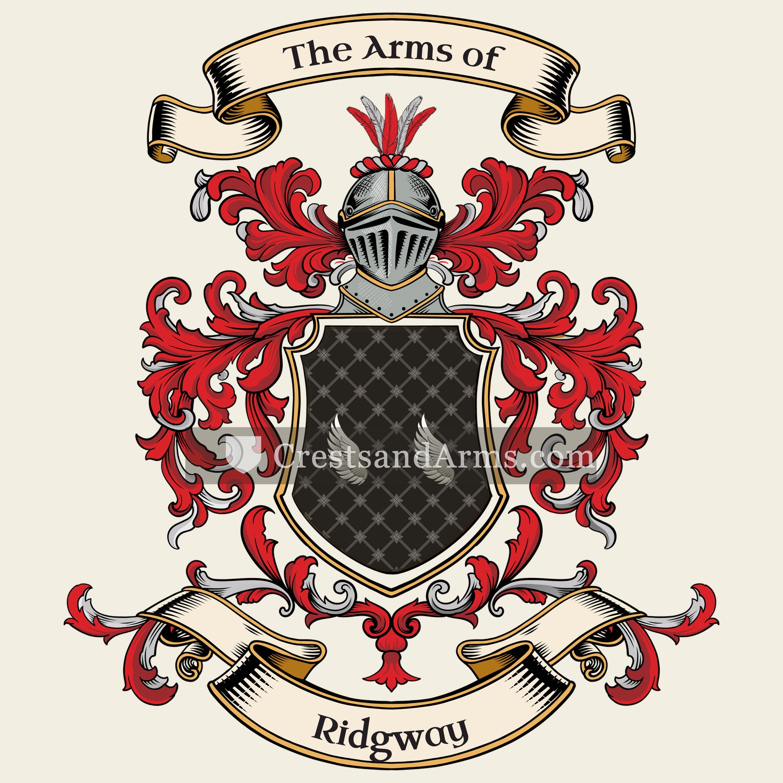 The Ridgway coat of arms
