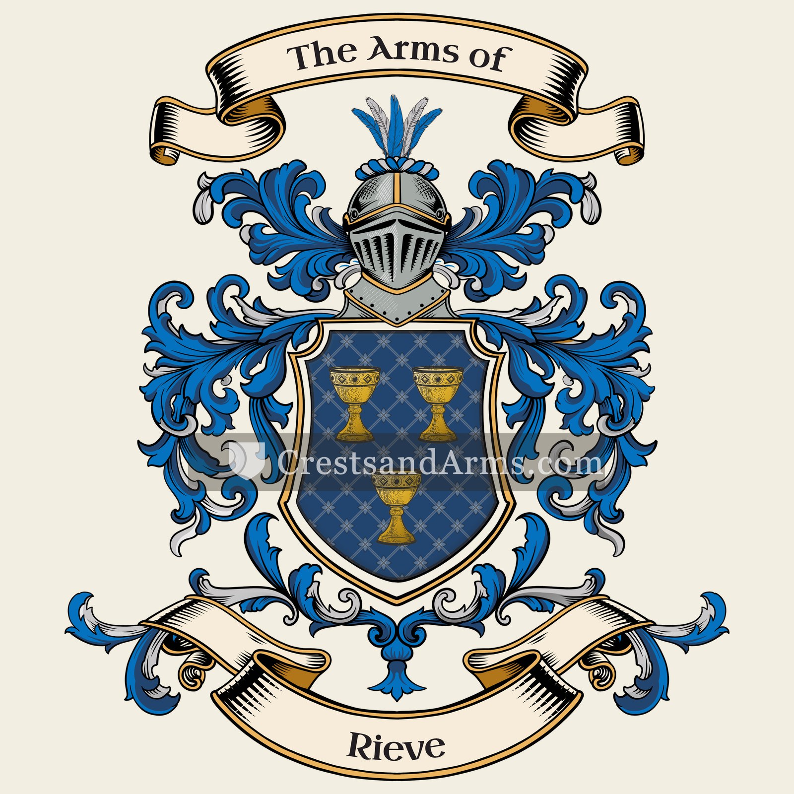 The Rieve coat of arms