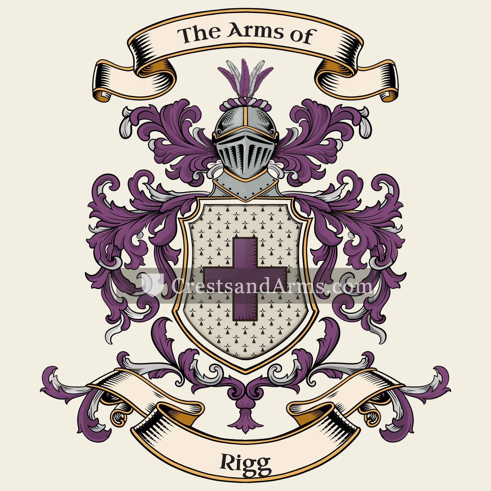 The Rigg coat of arms