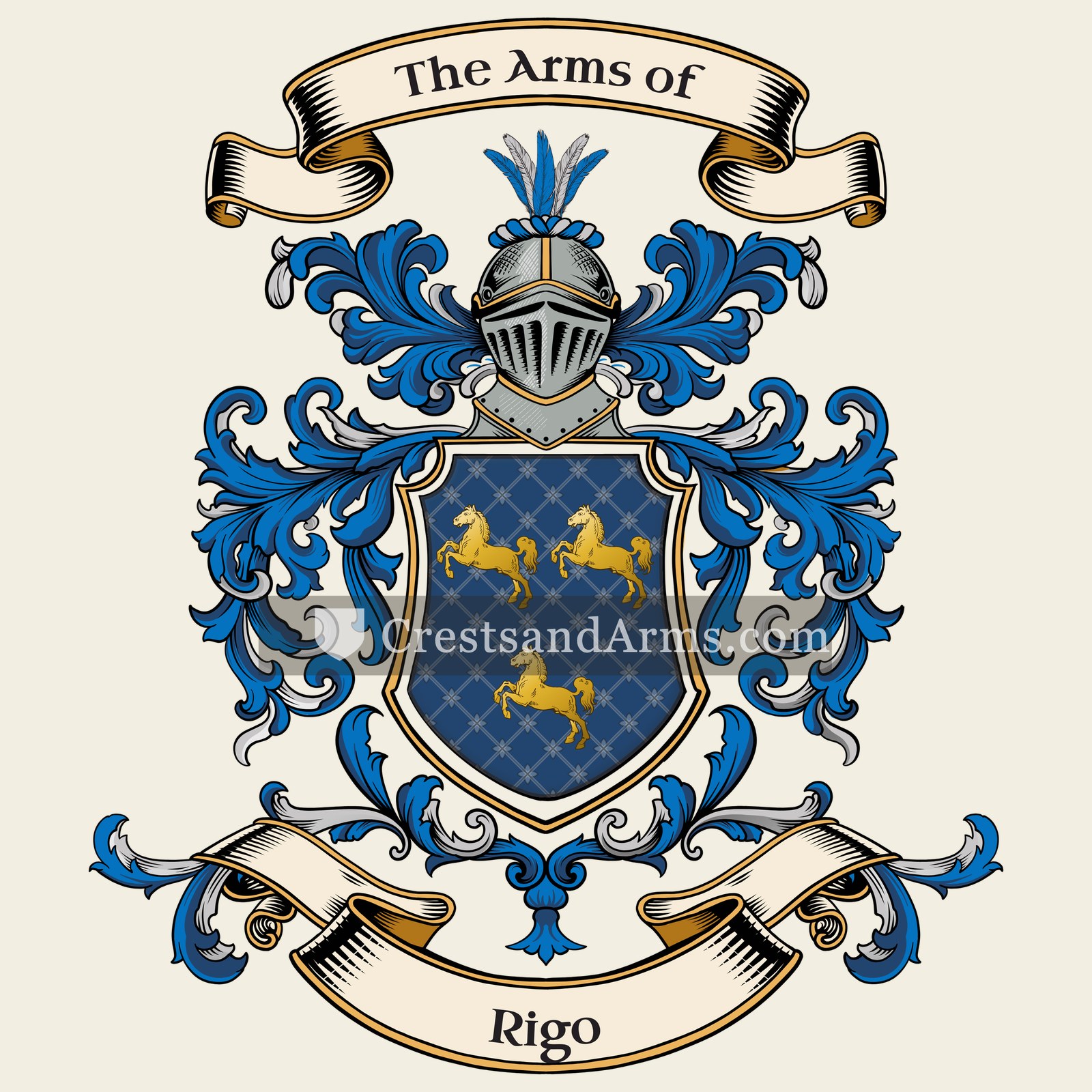 The Rigo coat of arms