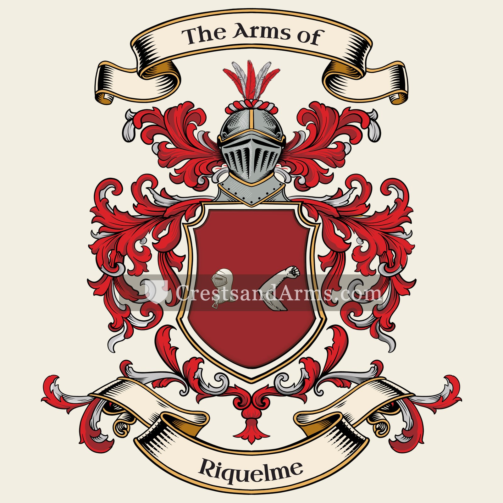 The Riquelme coat of arms