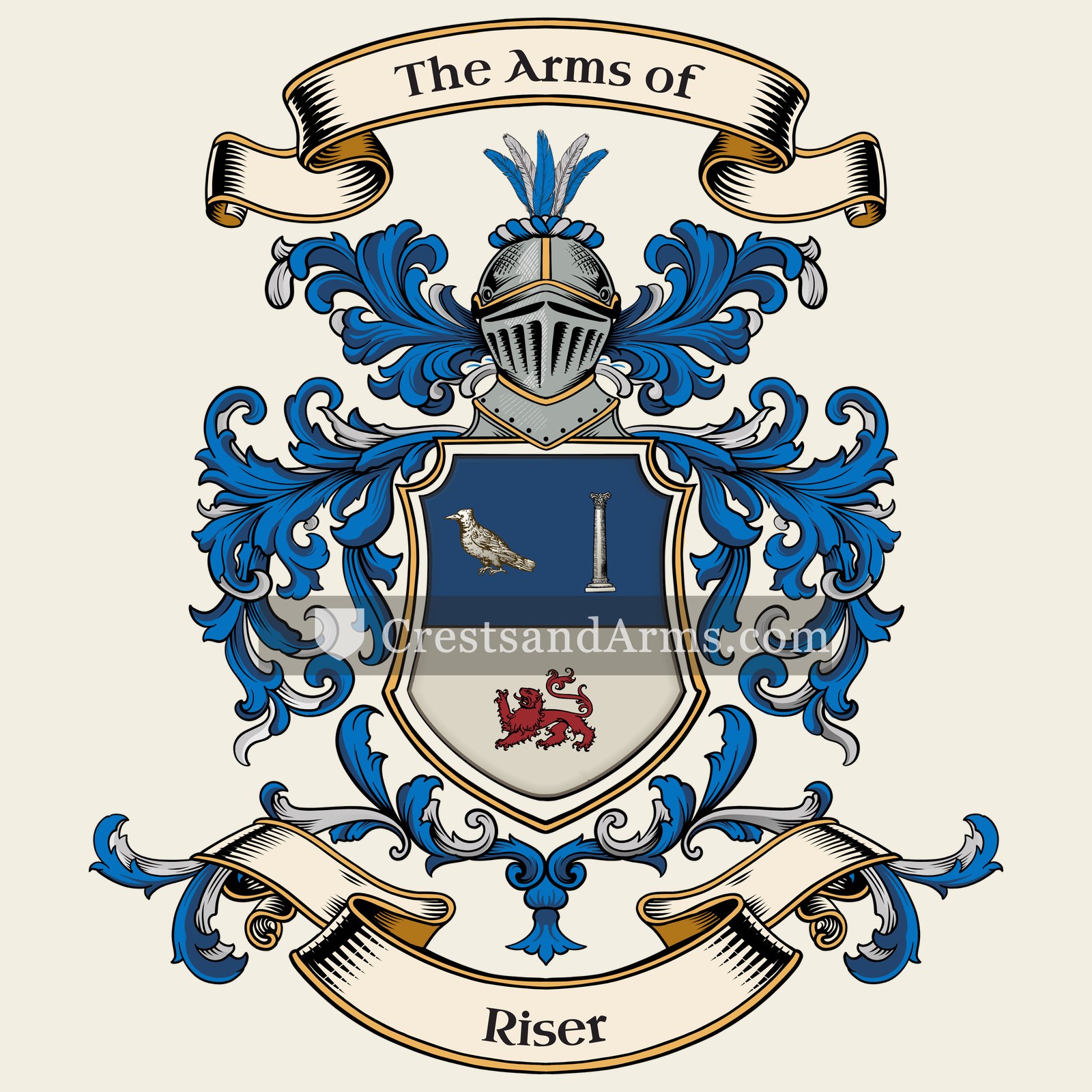 The Riser coat of arms