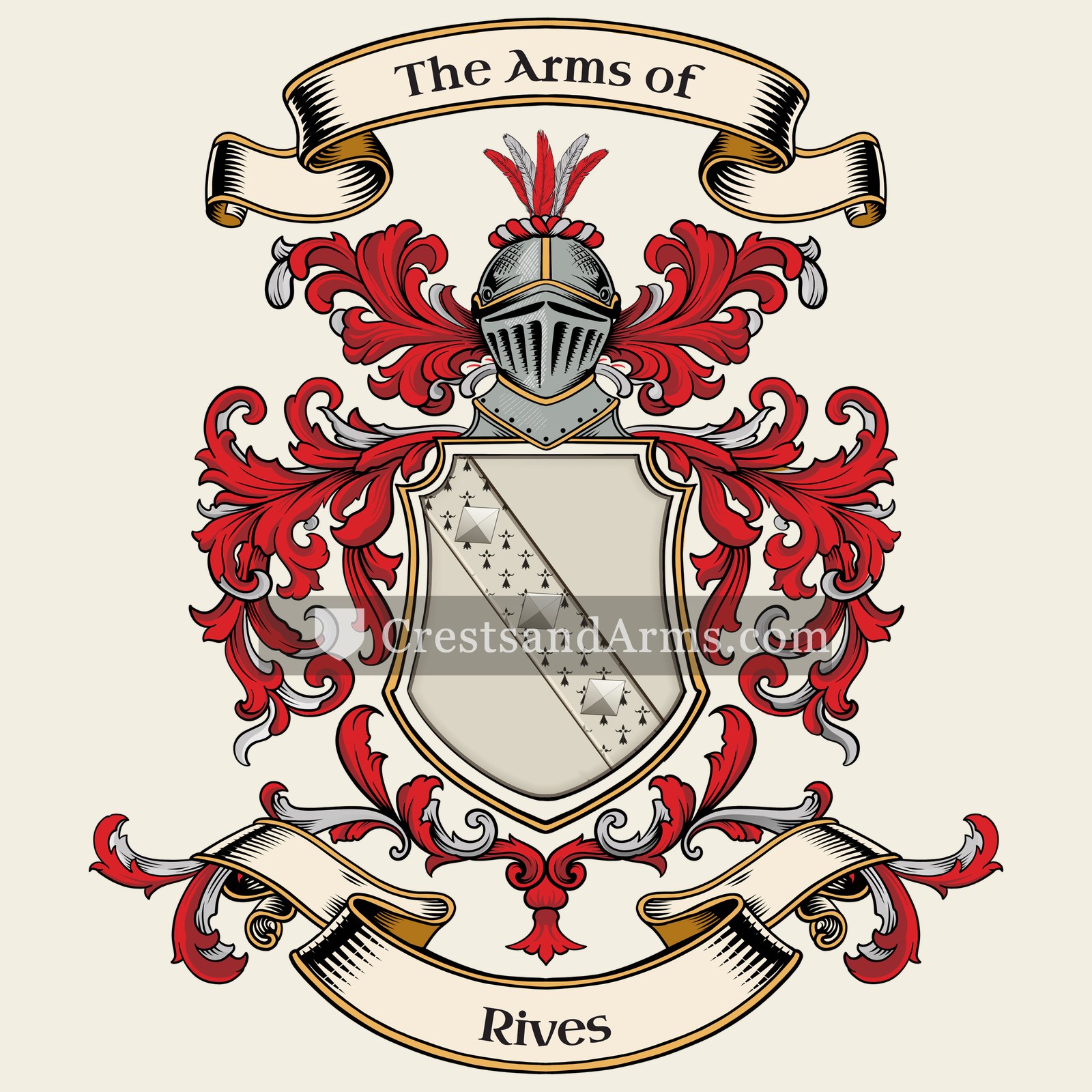 The Rives coat of arms