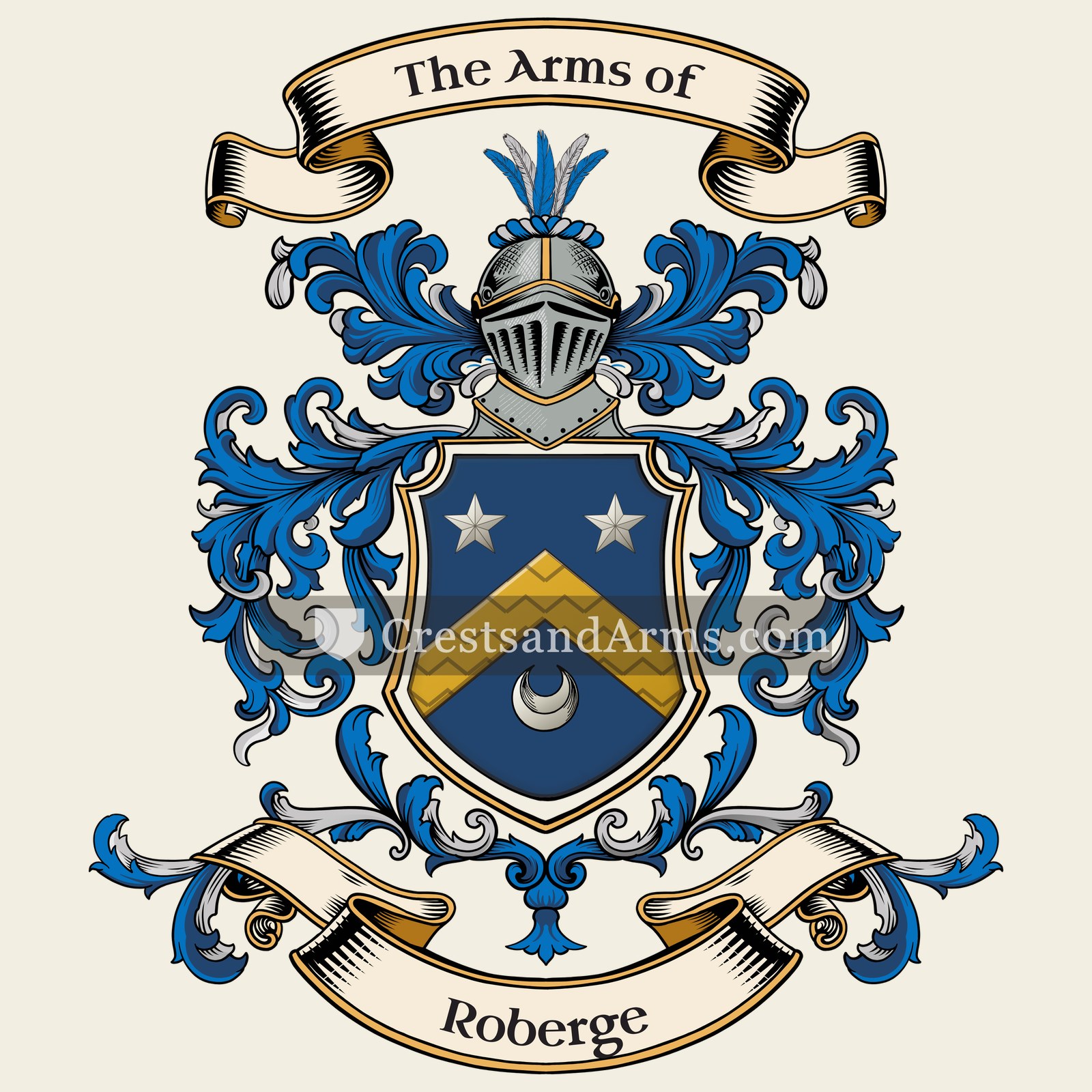The Roberge coat of arms