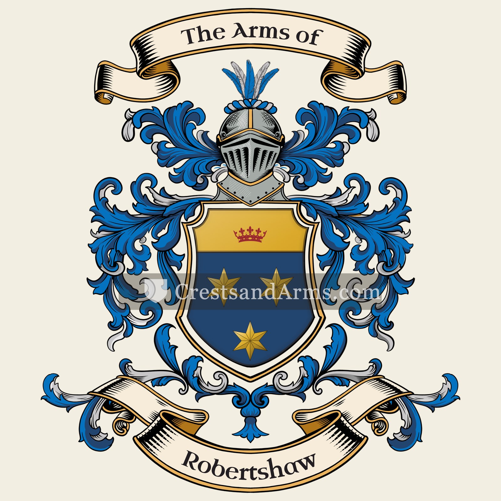 The Robertshaw coat of arms