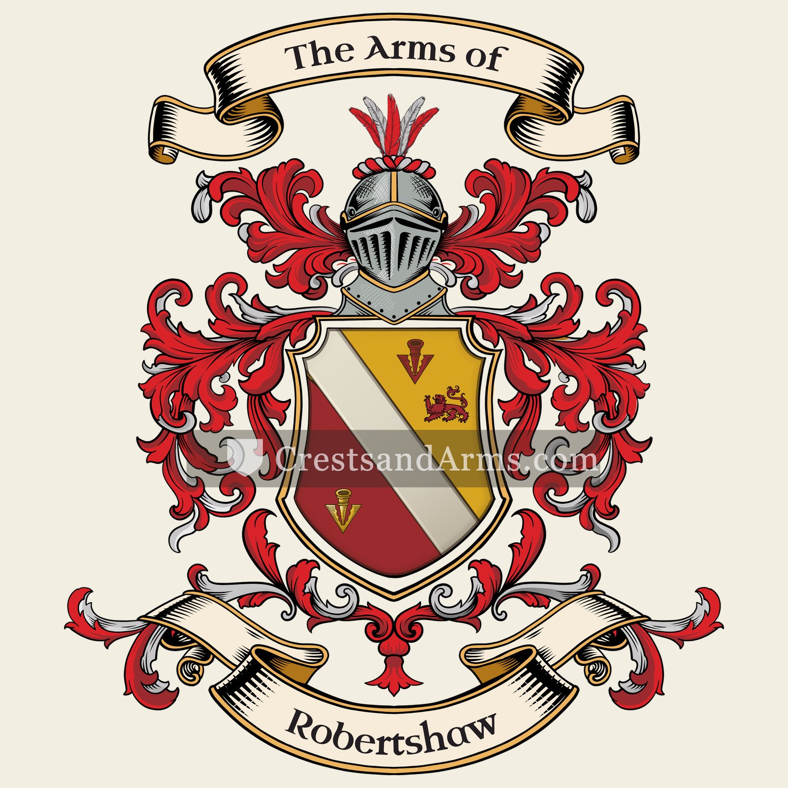 The Robertshaw coat of arms