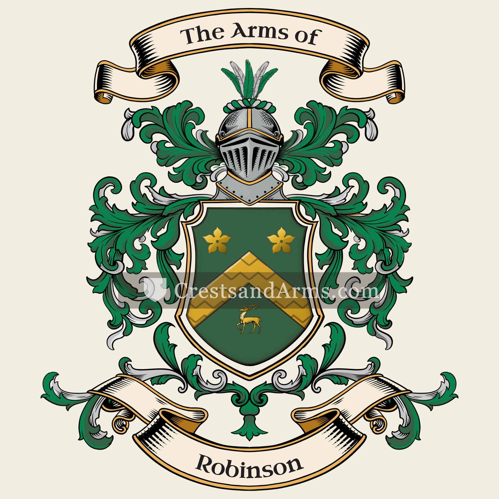 The Robinson coat of arms