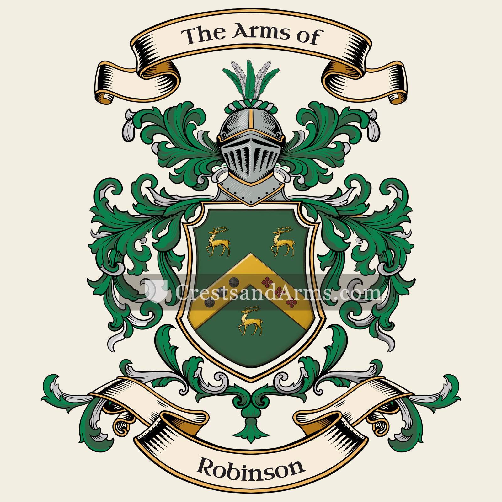 The Robinson coat of arms