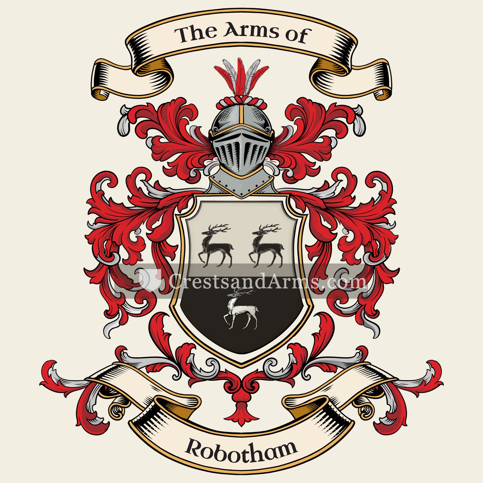 The Robotham coat of arms