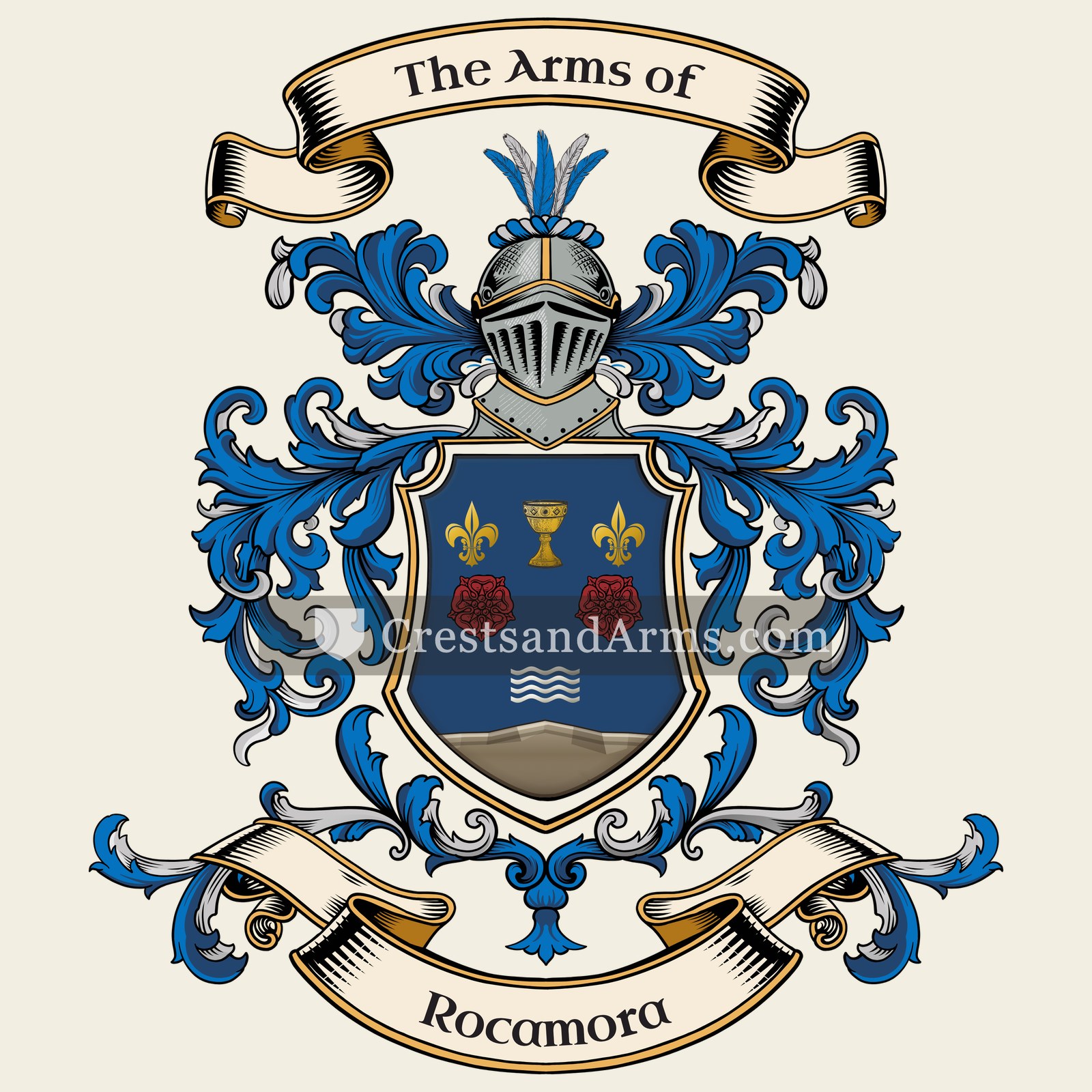 The Rocamora coat of arms